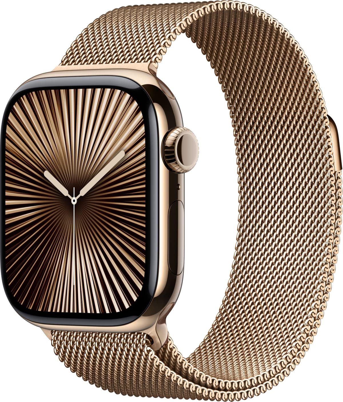 Apple Watch S10 46mm GPS+Cel (Gold Titanium/Gold Milano loop) M/L