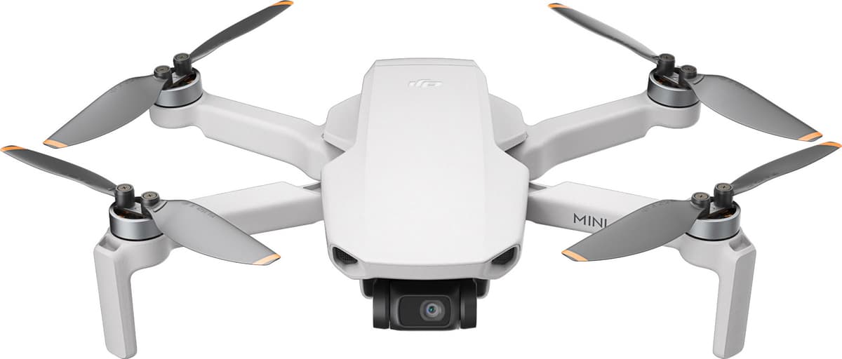 DJI Mini 4K Fly More combo drone camera (white)