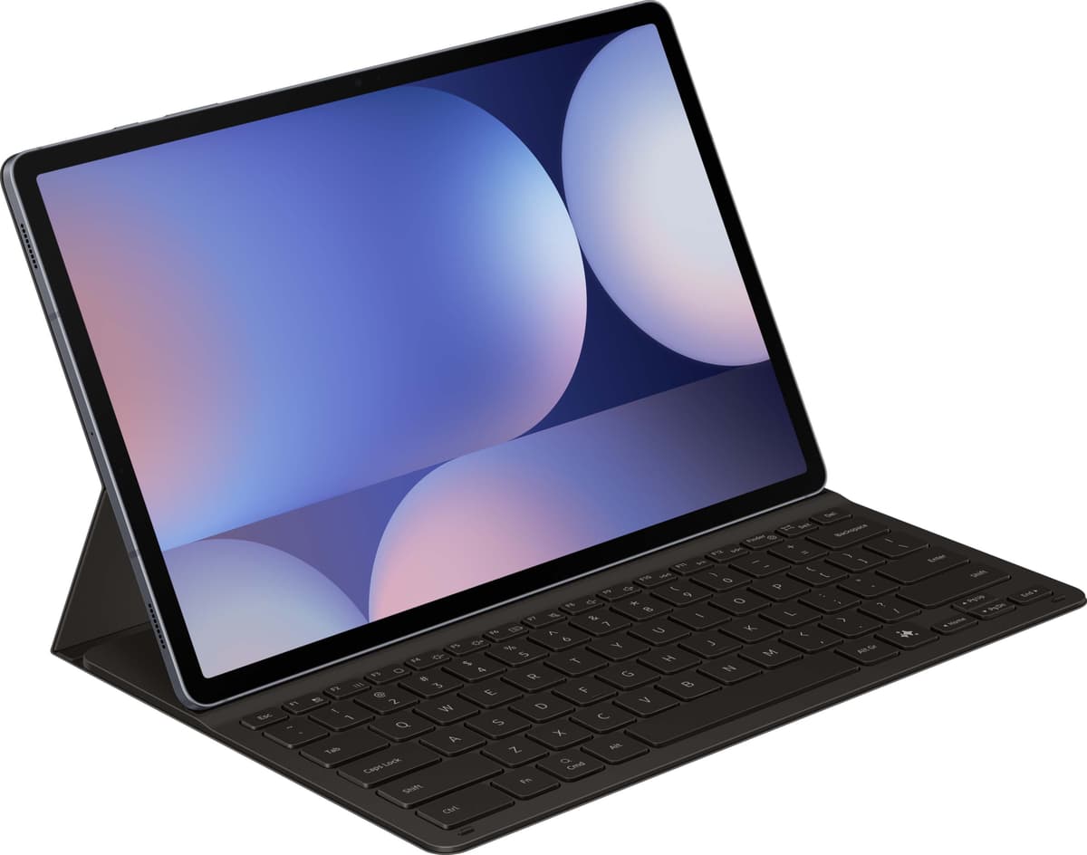 Samsung Galaxy Tab S10+/S9+/S9 FE+ Slim Tastaturetui (sort)