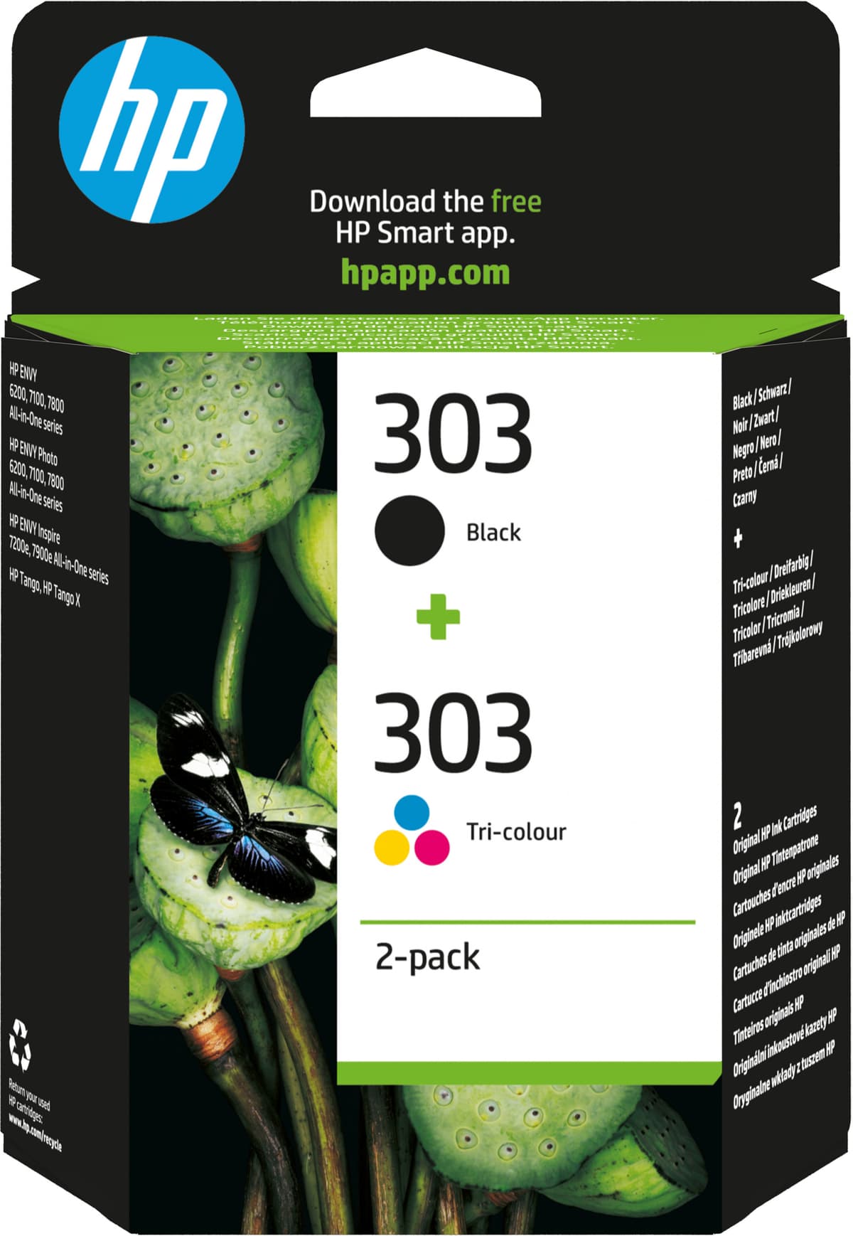 HP Ink Cartridges 3YM92AE#301