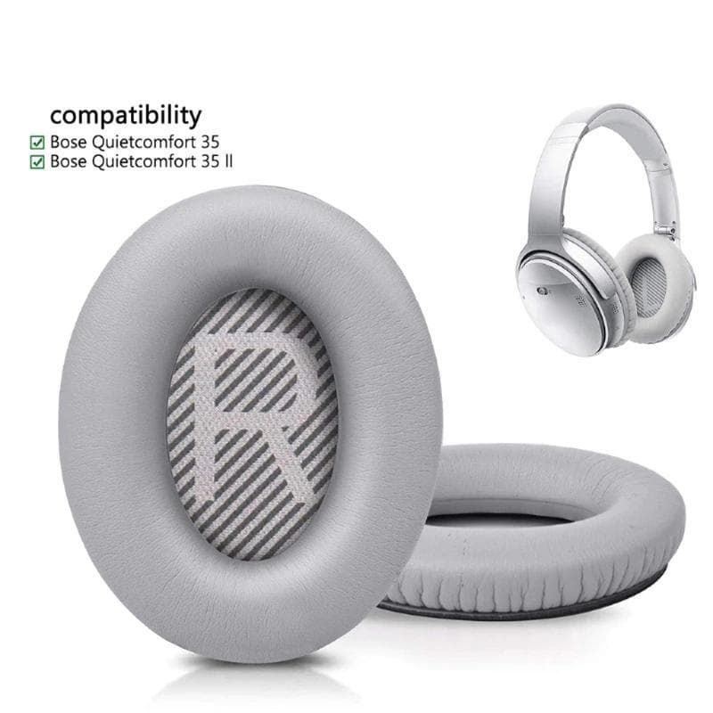 Bose QC 35 puder fra headphoneparts.se - Grå