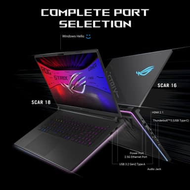 Asus ROG Strix 16 G635LX U9-285H/64/2TB/5090 bærbar gaming computer