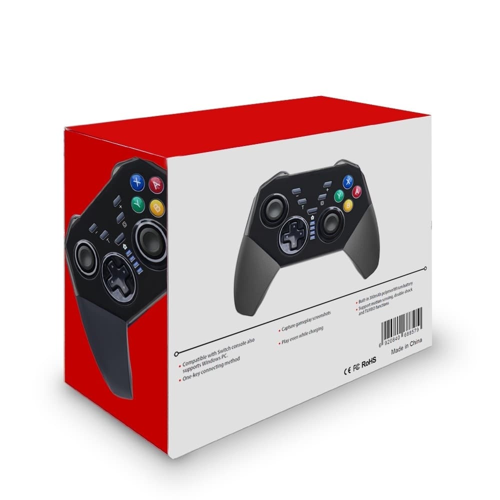 Kompatibel med Nintendo Switch Bluetooth Controller Gamepad Turbo Funktion