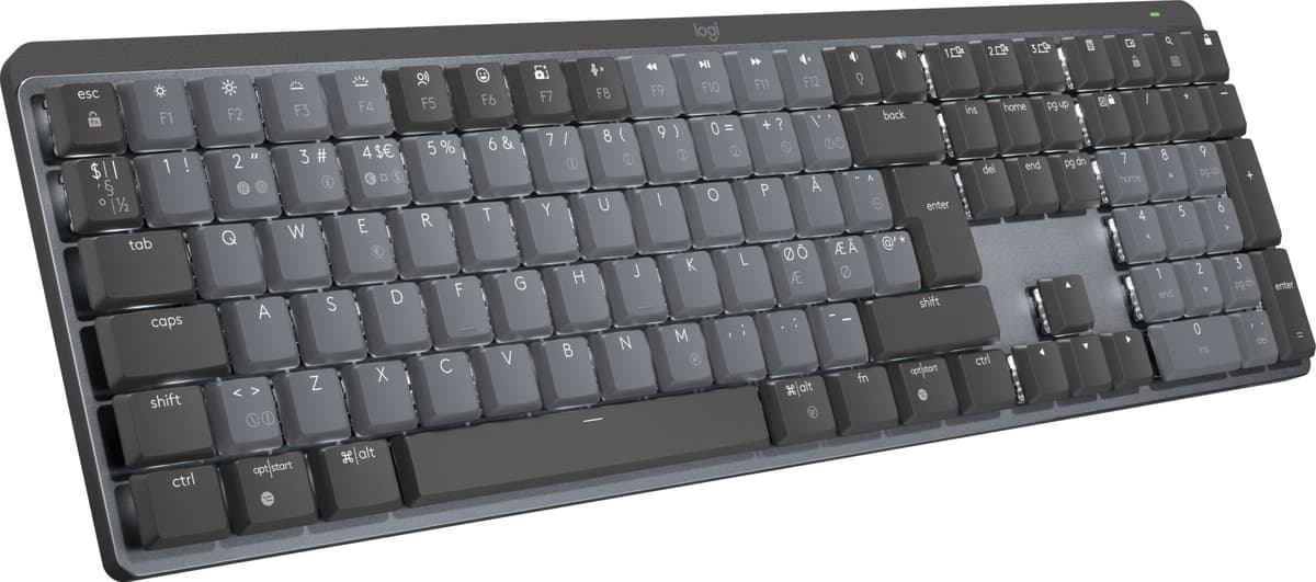 Logitech MX Mechanical trådløst tastatur (graphite)