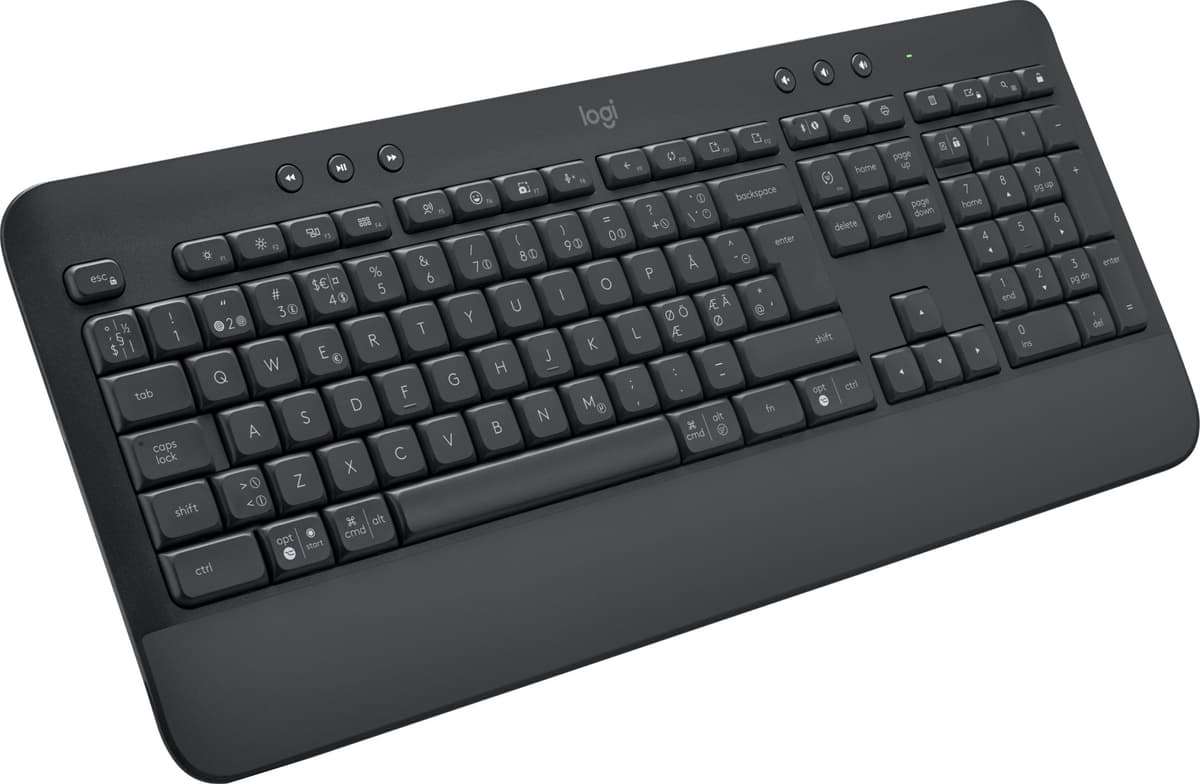 Logitech Signature K650 trådløst tastatur (sort)