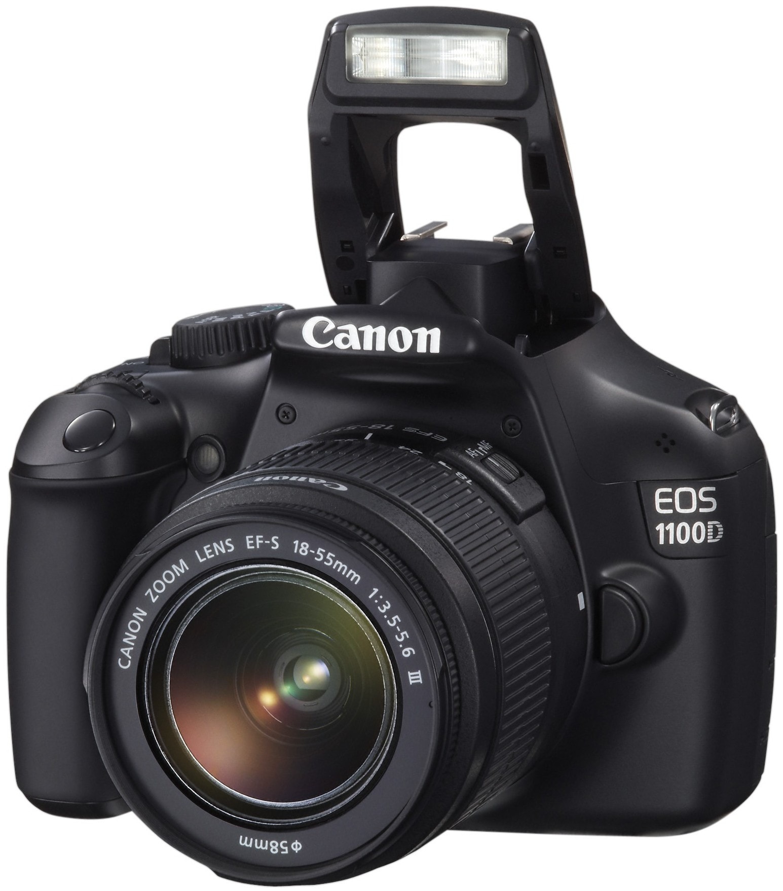 Køb billig Canon EOS Spejlreflekskamera 1100D+18-55mm Objektiv ...
