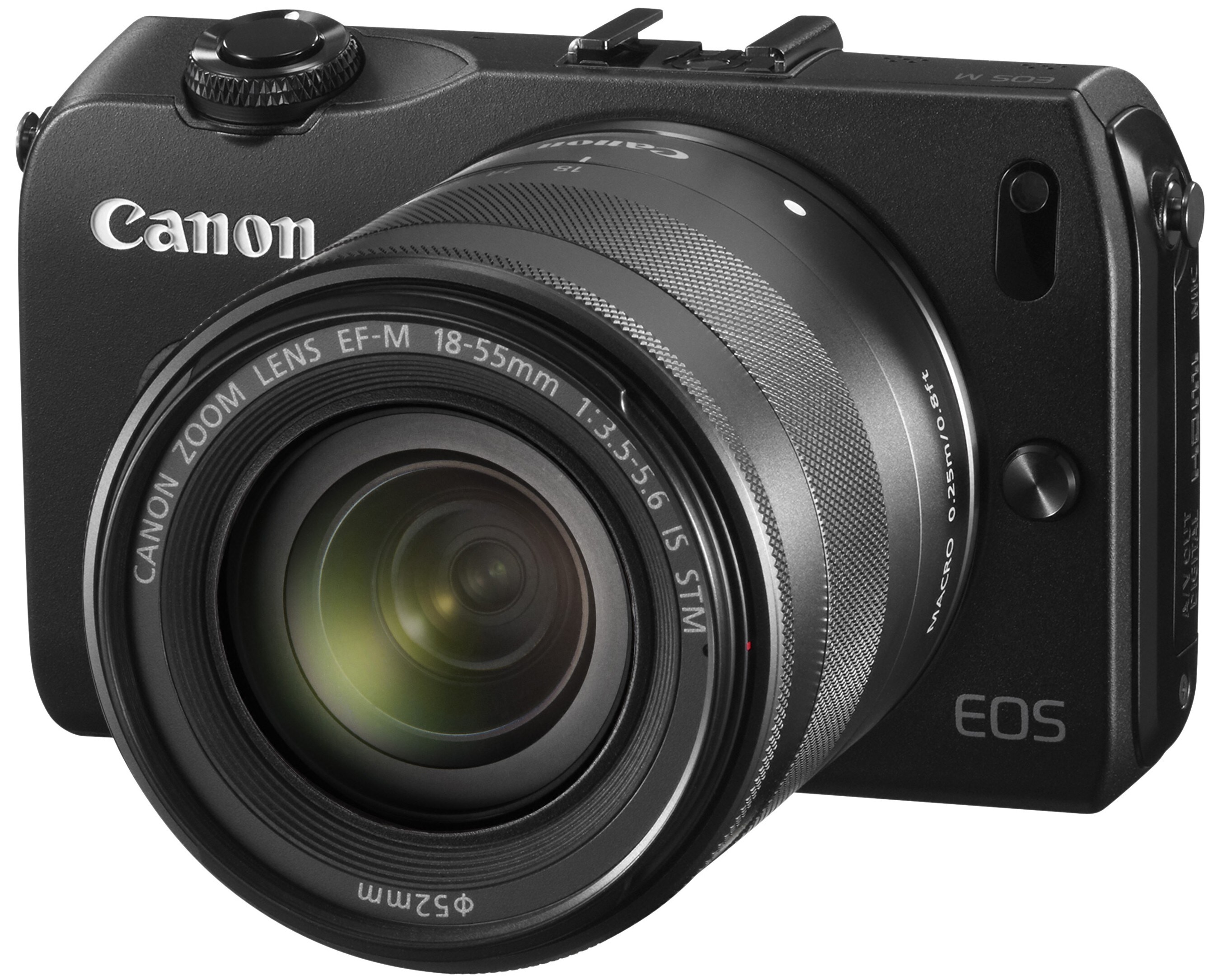 Canon EOS M systemkamera + 18-55 mm objektiv (sort) - Spejlrefleks &  kompakt systemkamera - Elgiganten