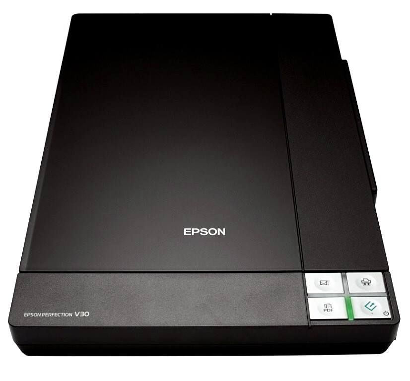 Как отсканировать слайды на сканере epson v500