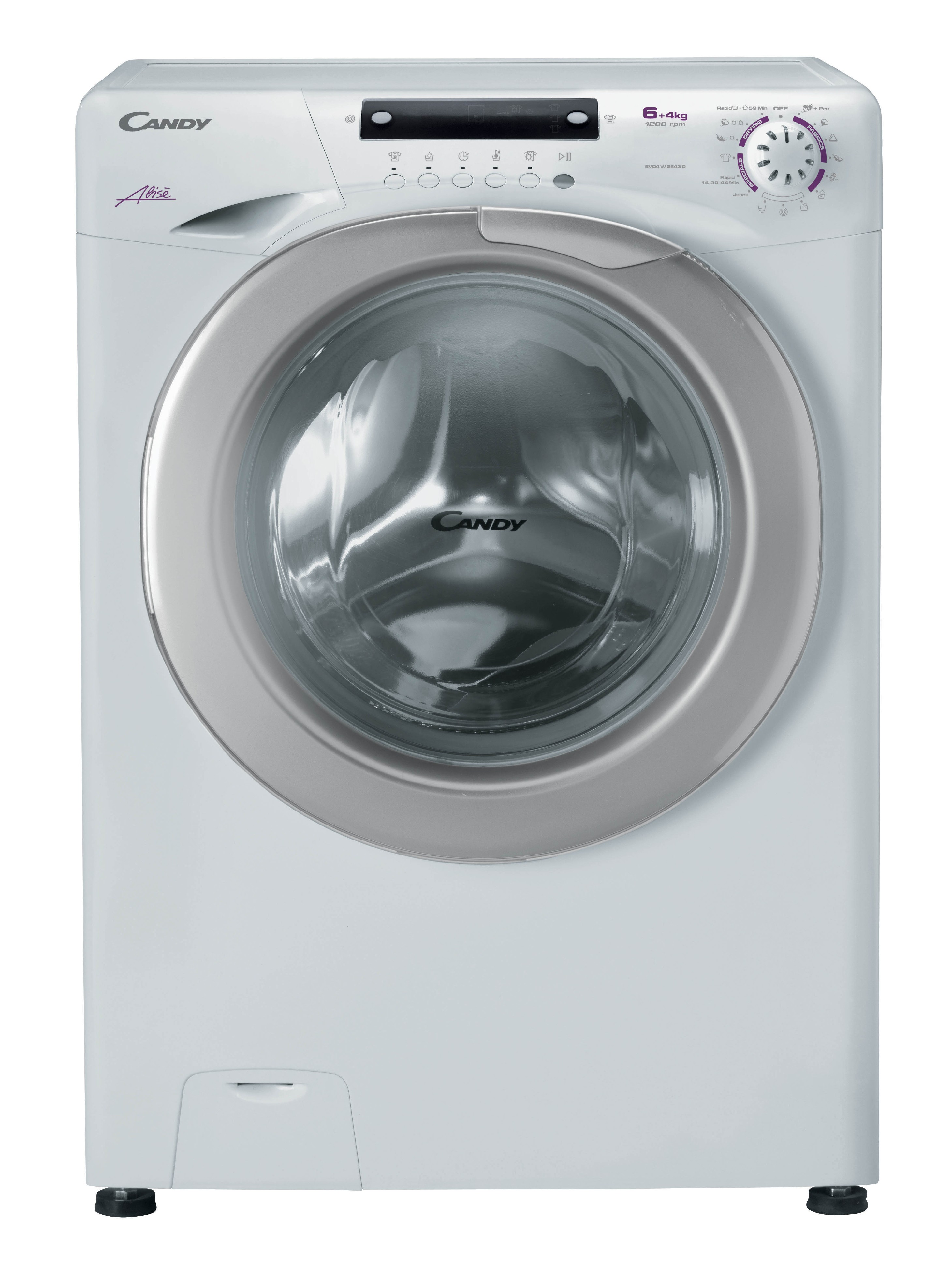 Candy vaskemaskine og tørretumbler EVO4W 2643D-S - Vaskemaskine ...