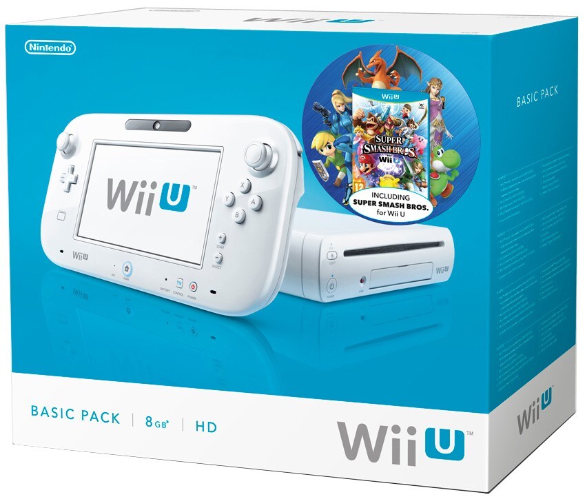 Nintendo Wii U + Super Smash Bros pakke - Elgiganten