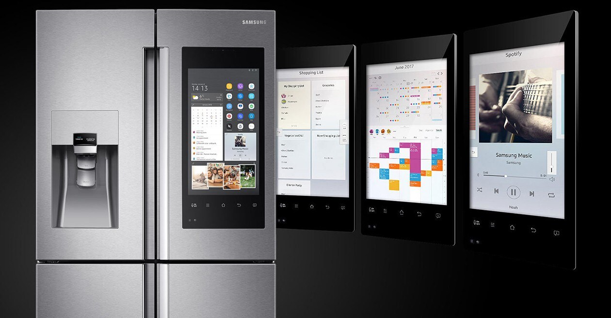 Samsung Family Hub™ - smart køleskab og frys - Elgiganten