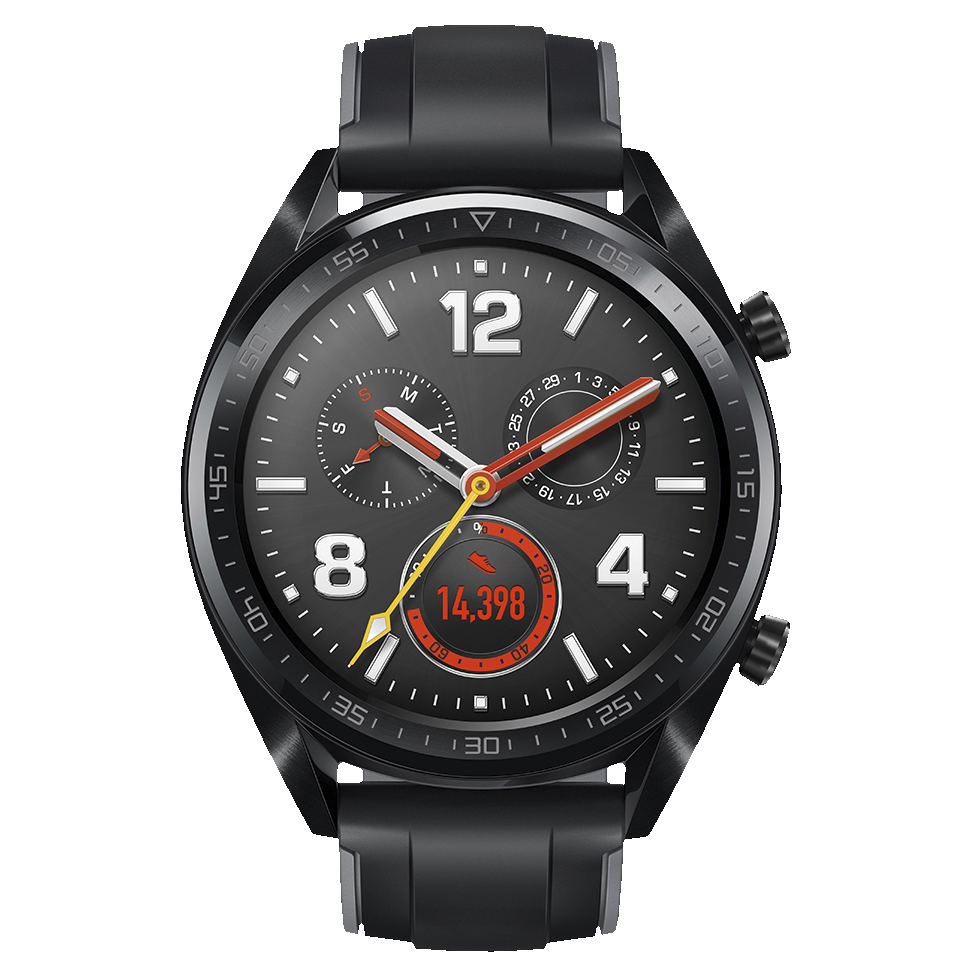 Huawei Watch GT multi-sportsur (sort) - Smartwatch - Elgiganten