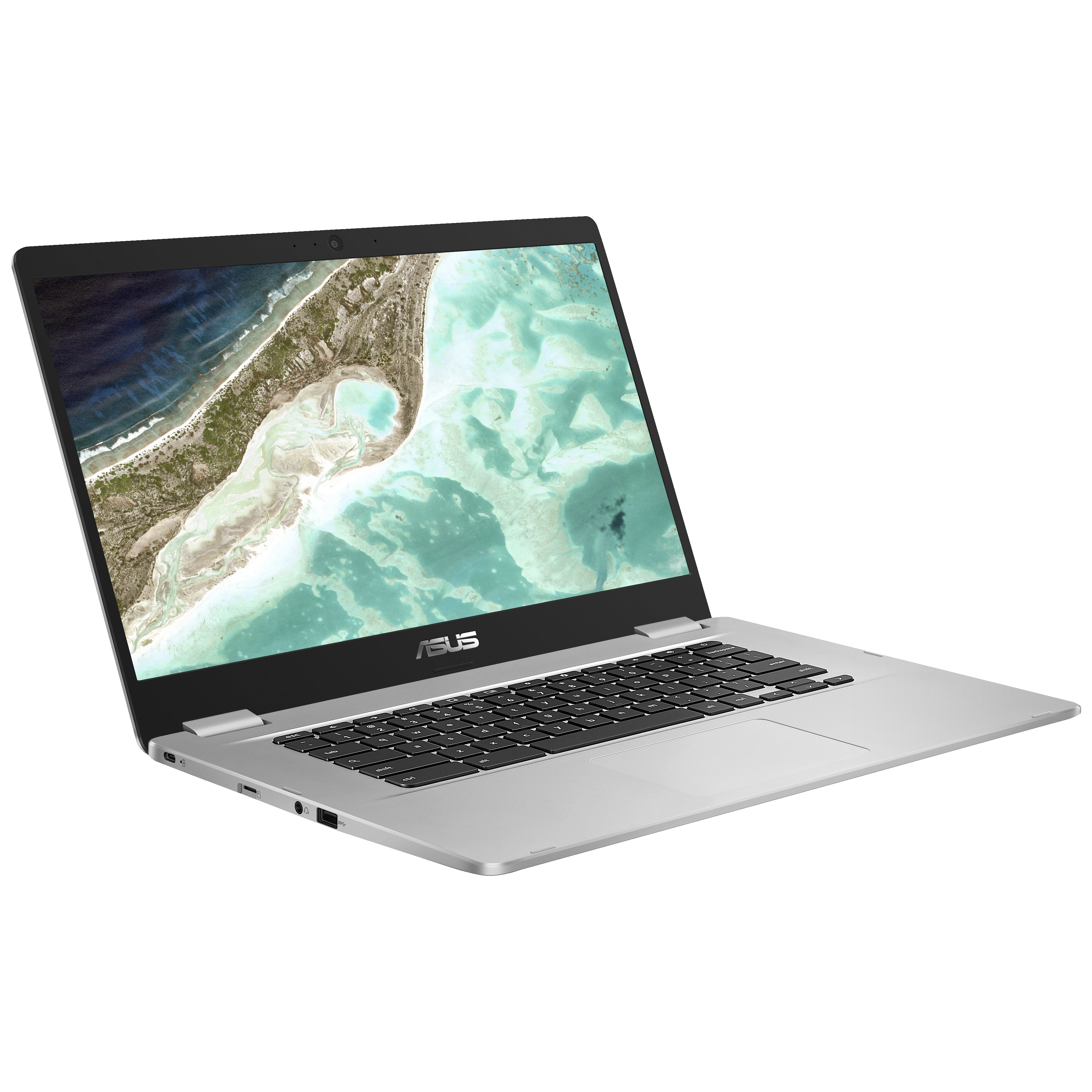 Asus Chromebook C523 15,6" HD bærbar computer (sølv/sort) - Bærbar ...