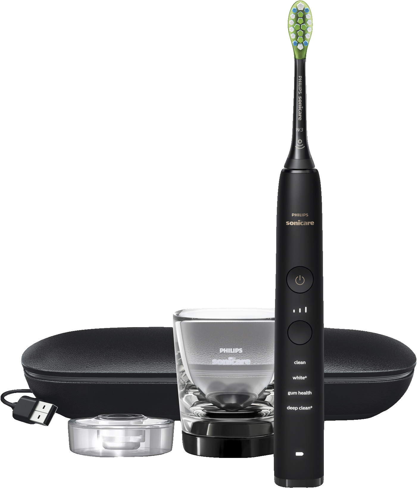 Philips Sonicare Diamond Clean 9000 elektrisk tandbørste HX991113 -  Tandbørster & tilbehør - Elgiganten
