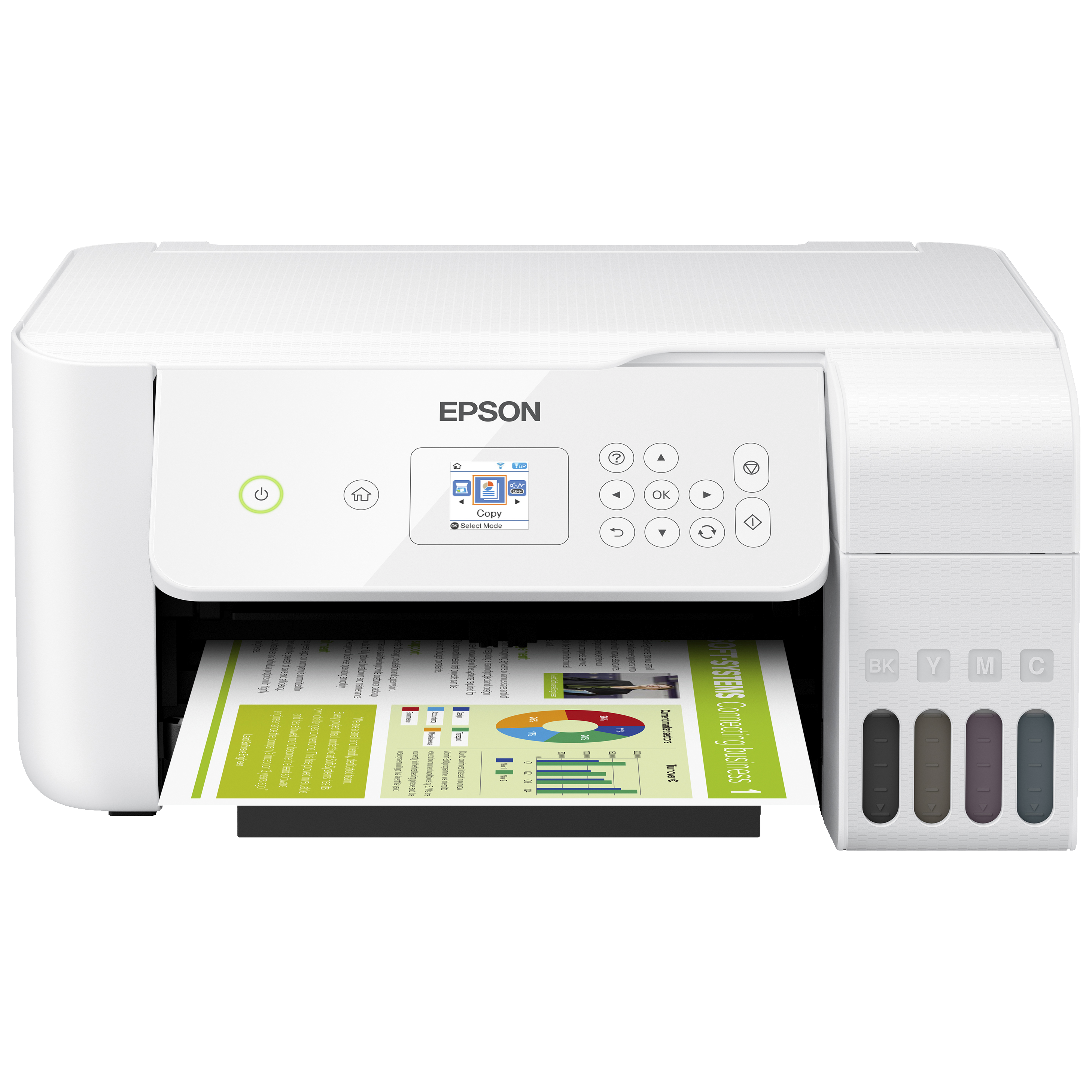 Epson Ecotank Et 2726 Aio Inkjet Farveprinteren Inkjet Printer