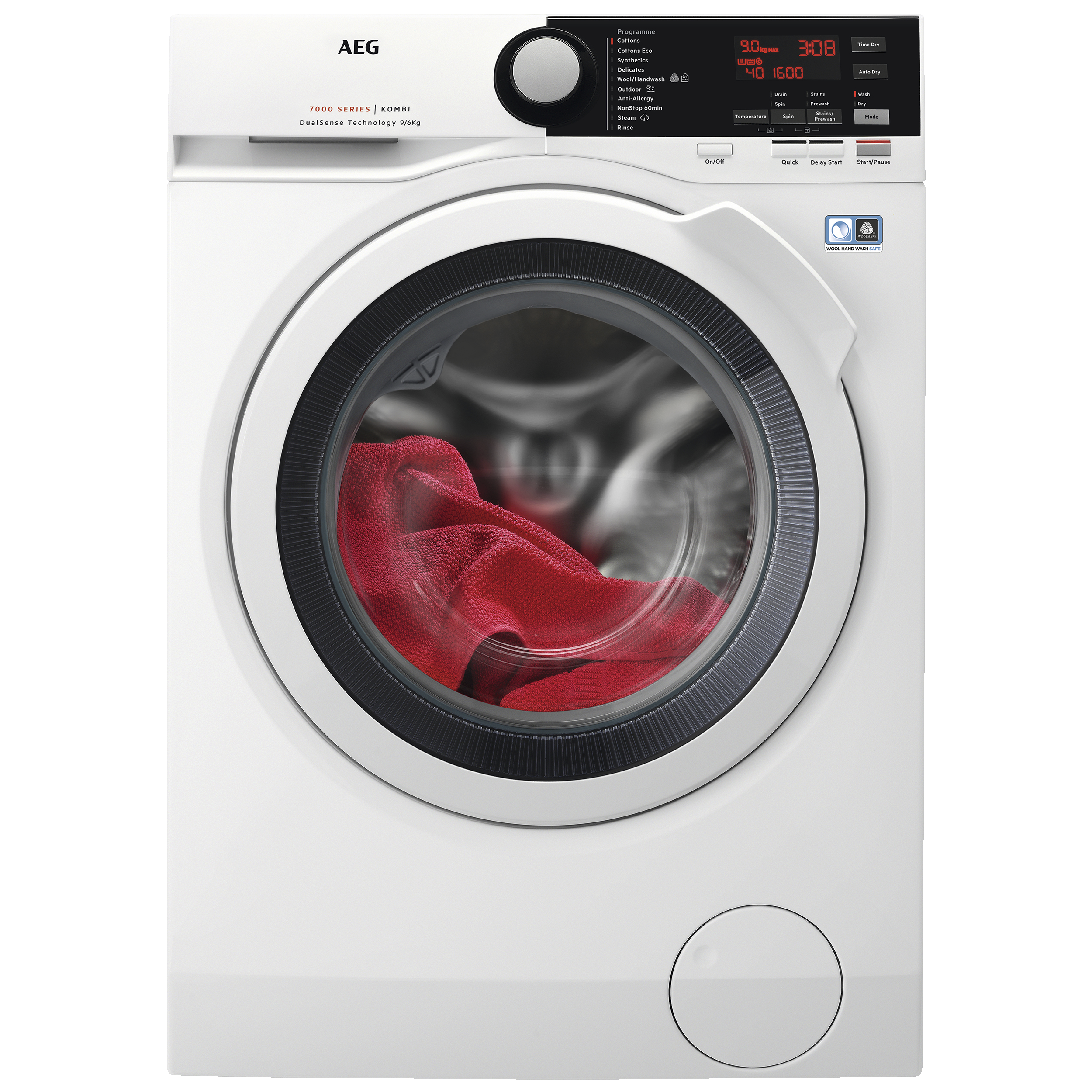 AEG 7000 serie vaskemaskine/tørretumbler L7WEG963E - Vaskemaskiner ...