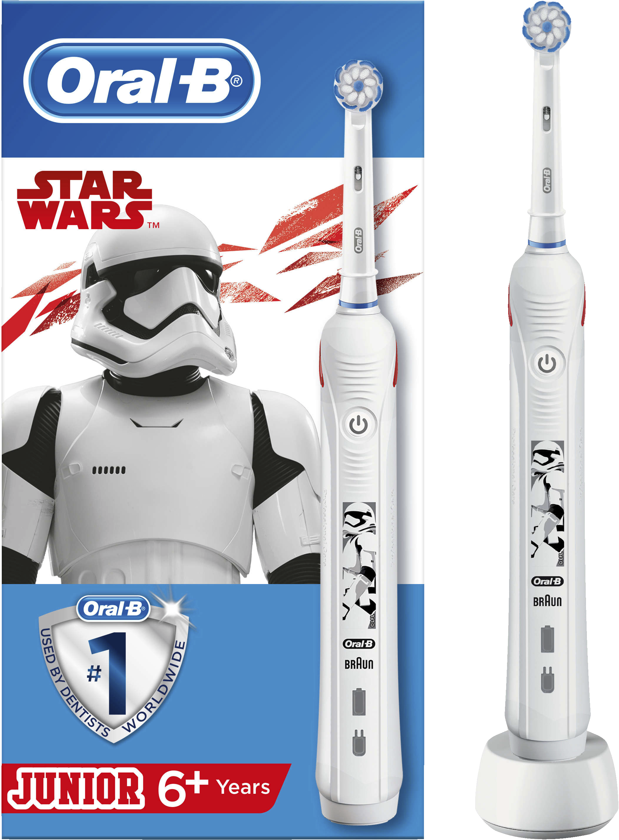 Oral-B Junior D501 Star Wars elektrisk tandbørste - Elektriske ...