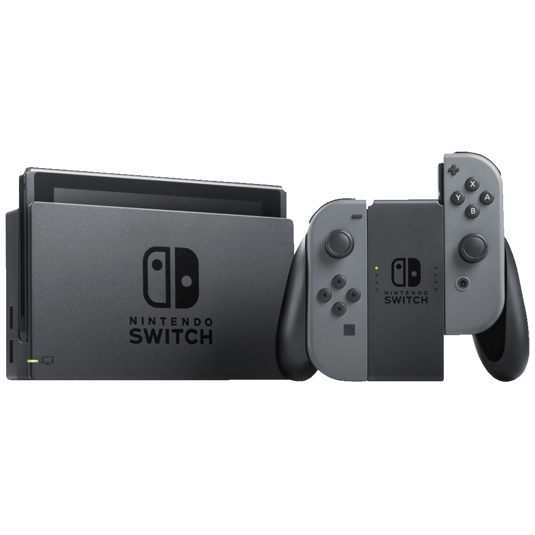 Nintendo Switch spillekonsol 2019 med grå Joy-Con controllers - Konsoller -  Elgiganten