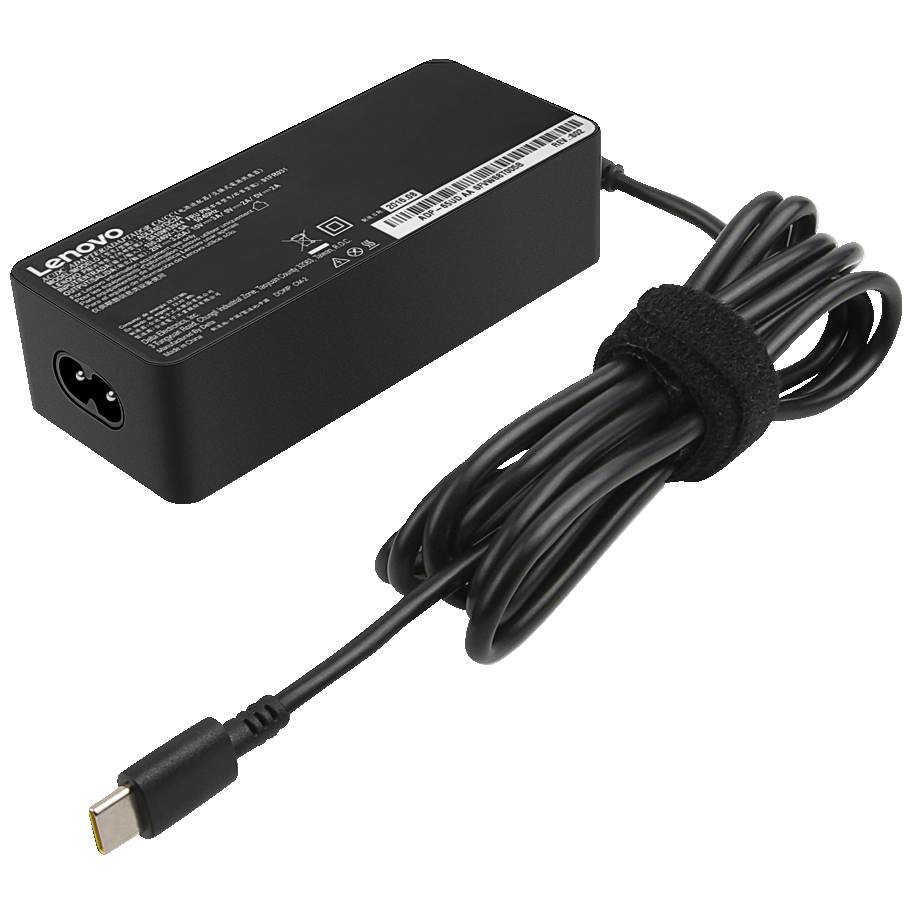 Lenovo ThinkPad 65W AC-adapter (USB-C) - Kabler og tilslutning ...