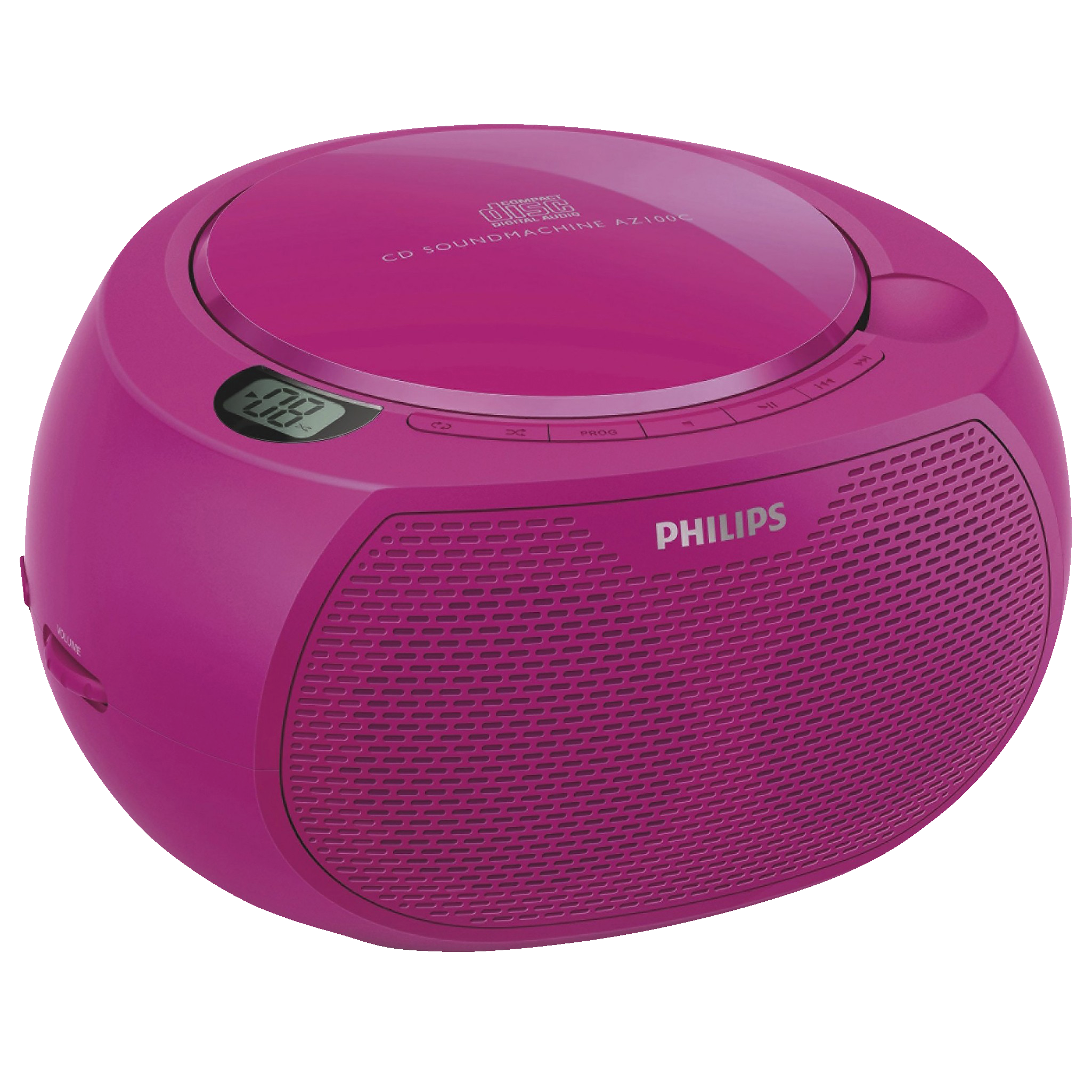 Philips bærbar CD afspiller AZ100 (pink) - Elgiganten