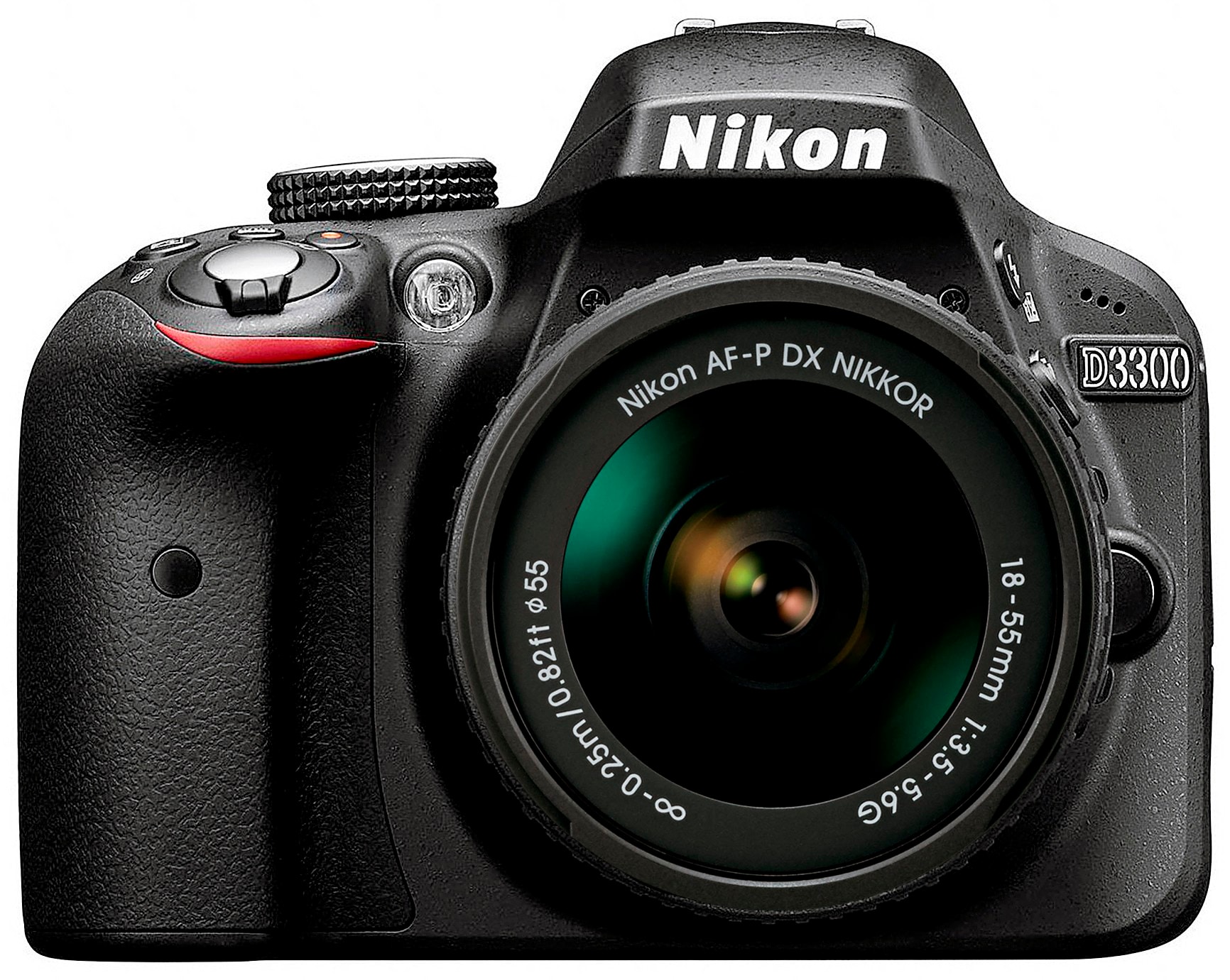 Nikon D3300 SLR kamera + 18-55mm AF-P DX objektiv - Elgiganten