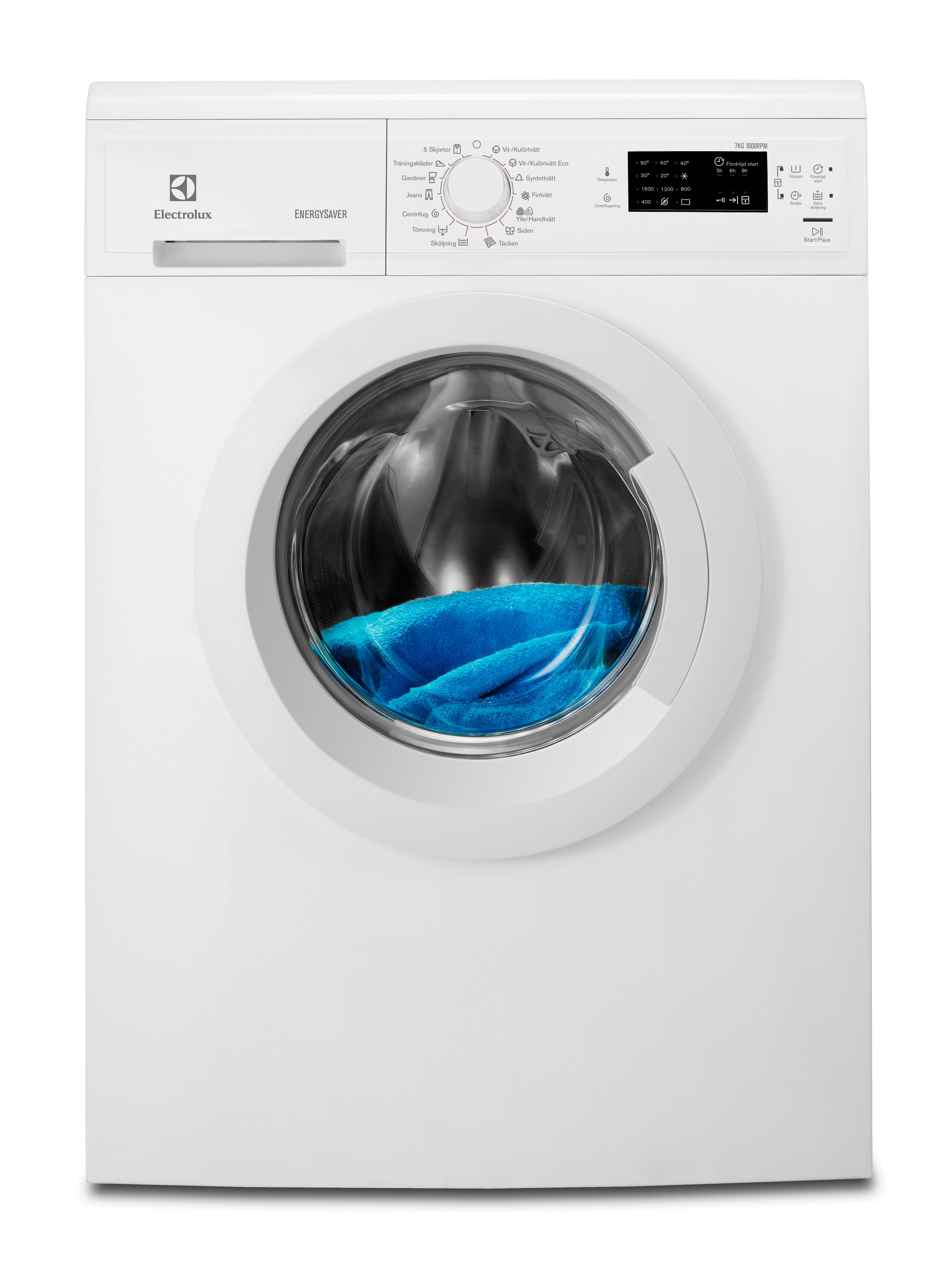 Electrolux vaskemaskine med 1600 omdrej. - Elgiganten