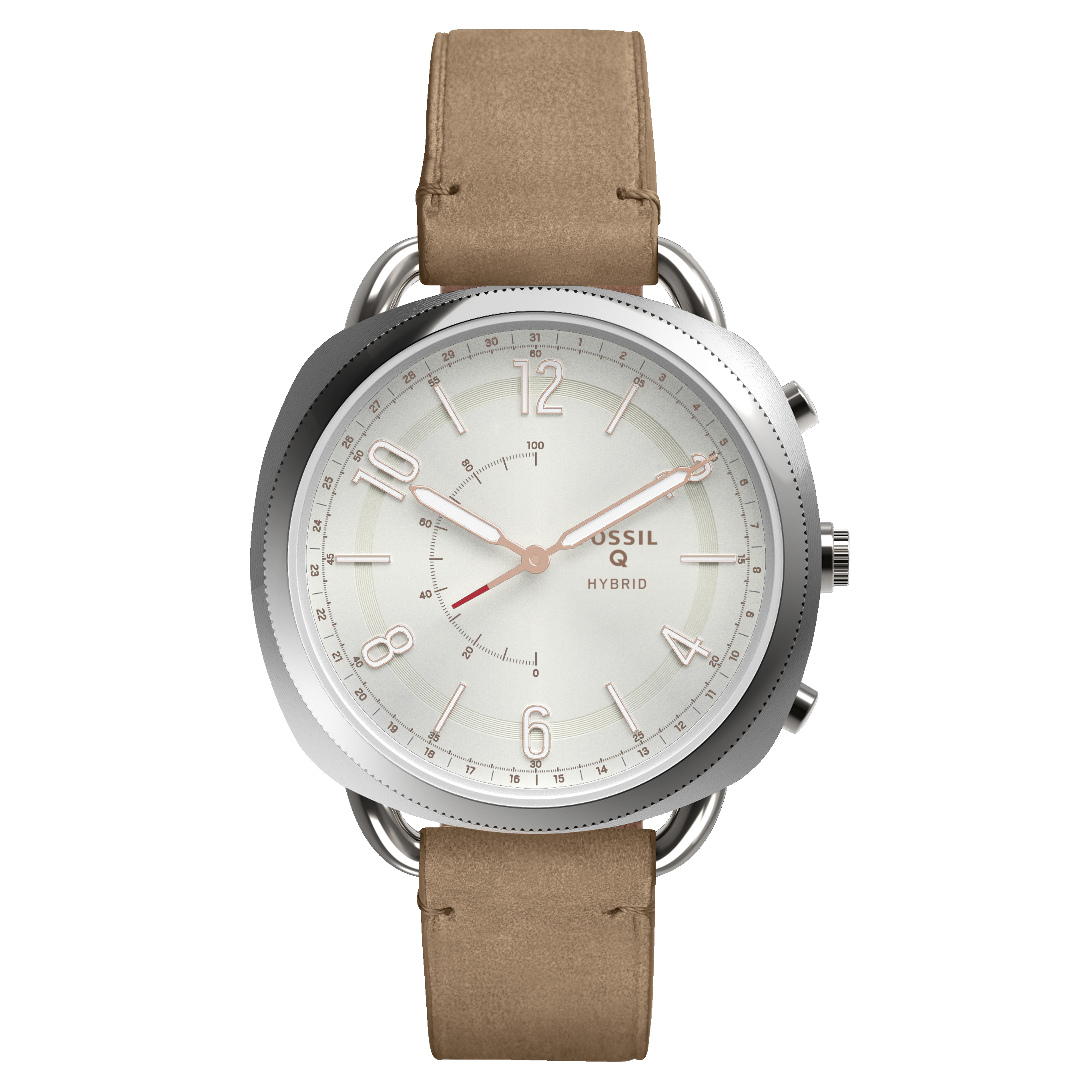 Fossil Q Hybrid smartwatch (kvinder - læderbrun) - Smartwatch - Elgiganten