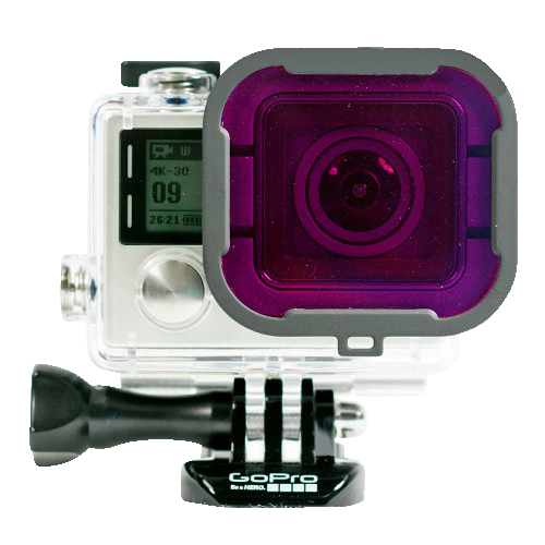 PolarPro magenta filter til GoPro Hero 4 - Tilbehør til actionkamera -  Elgiganten