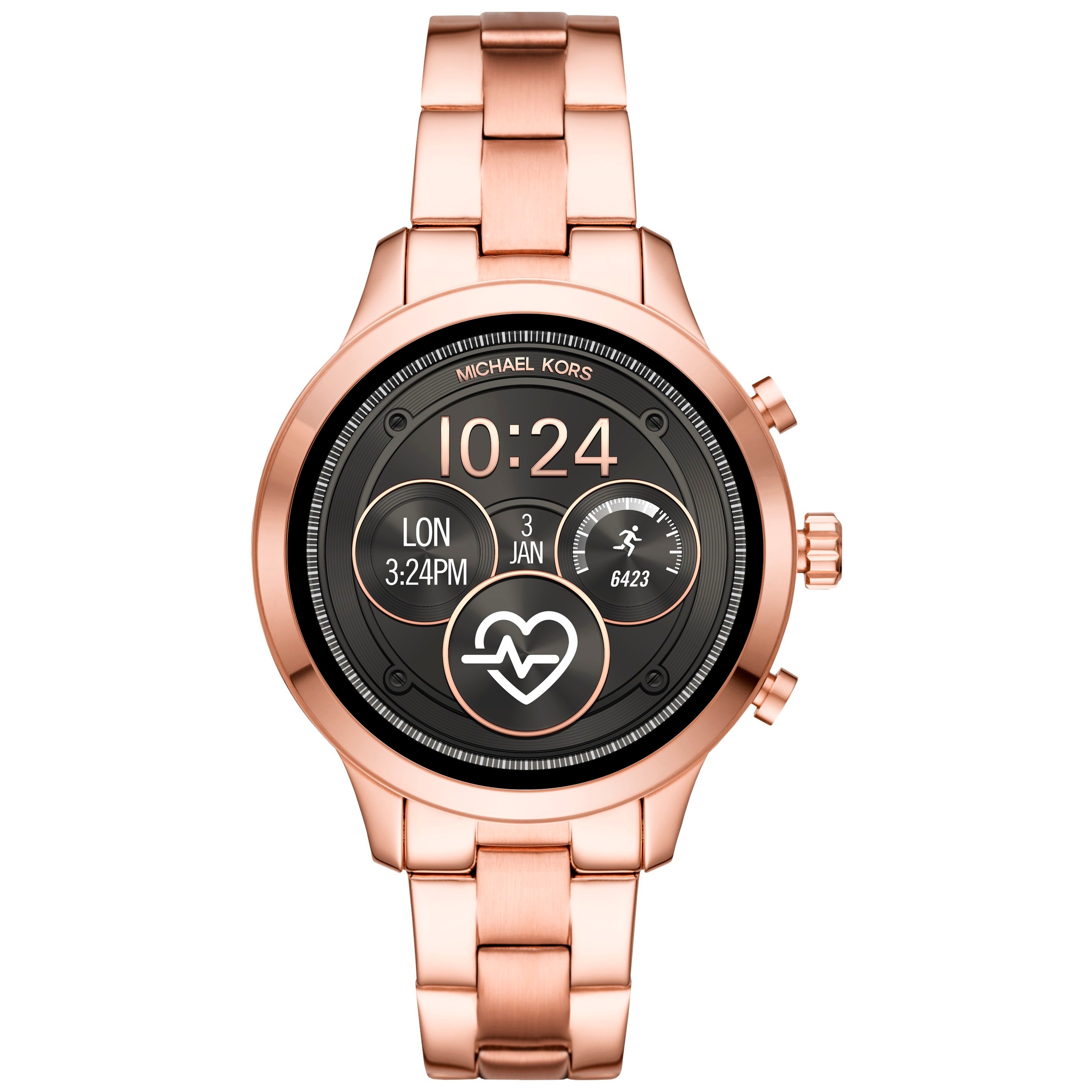 Michael Kors Runway smartwatch (rose gold) - Elgiganten