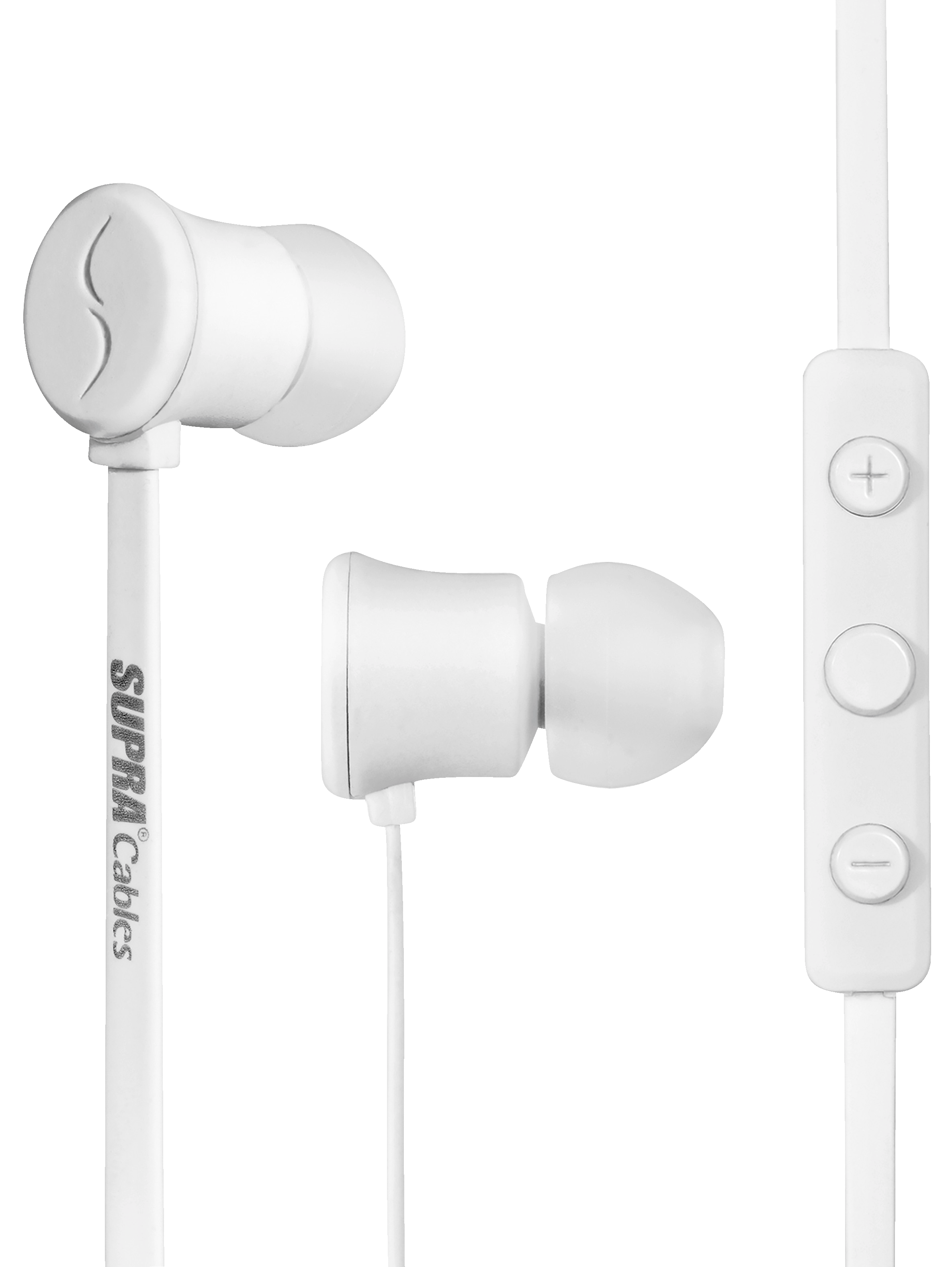 Supra Nero in-ear hovedtelefoner - hvid - Handsfree og headset med ...