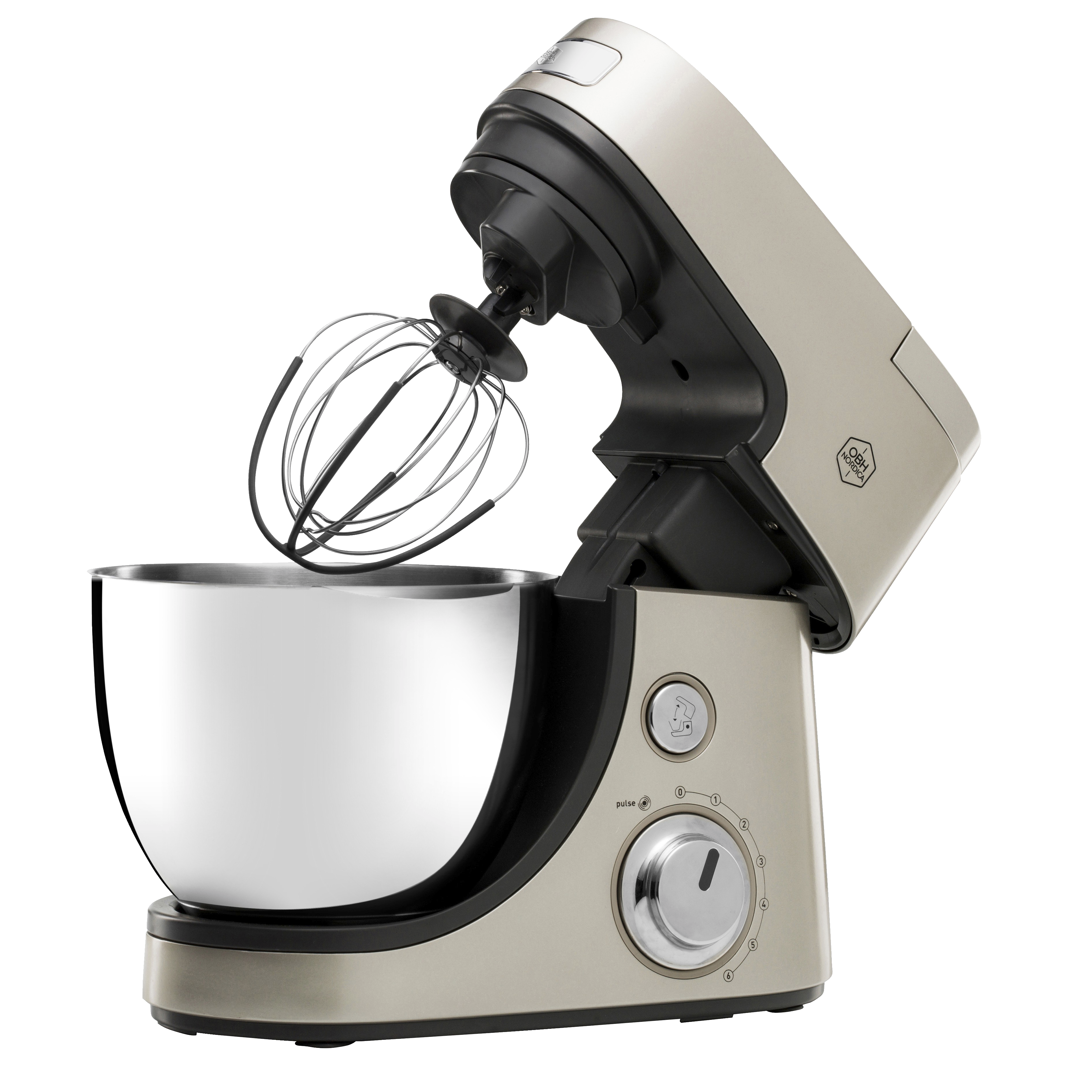 OBHNordica MasterChef+ køkkenmaskine QD604HS0 - sølv - Køkkenmaskiner -  Elgiganten