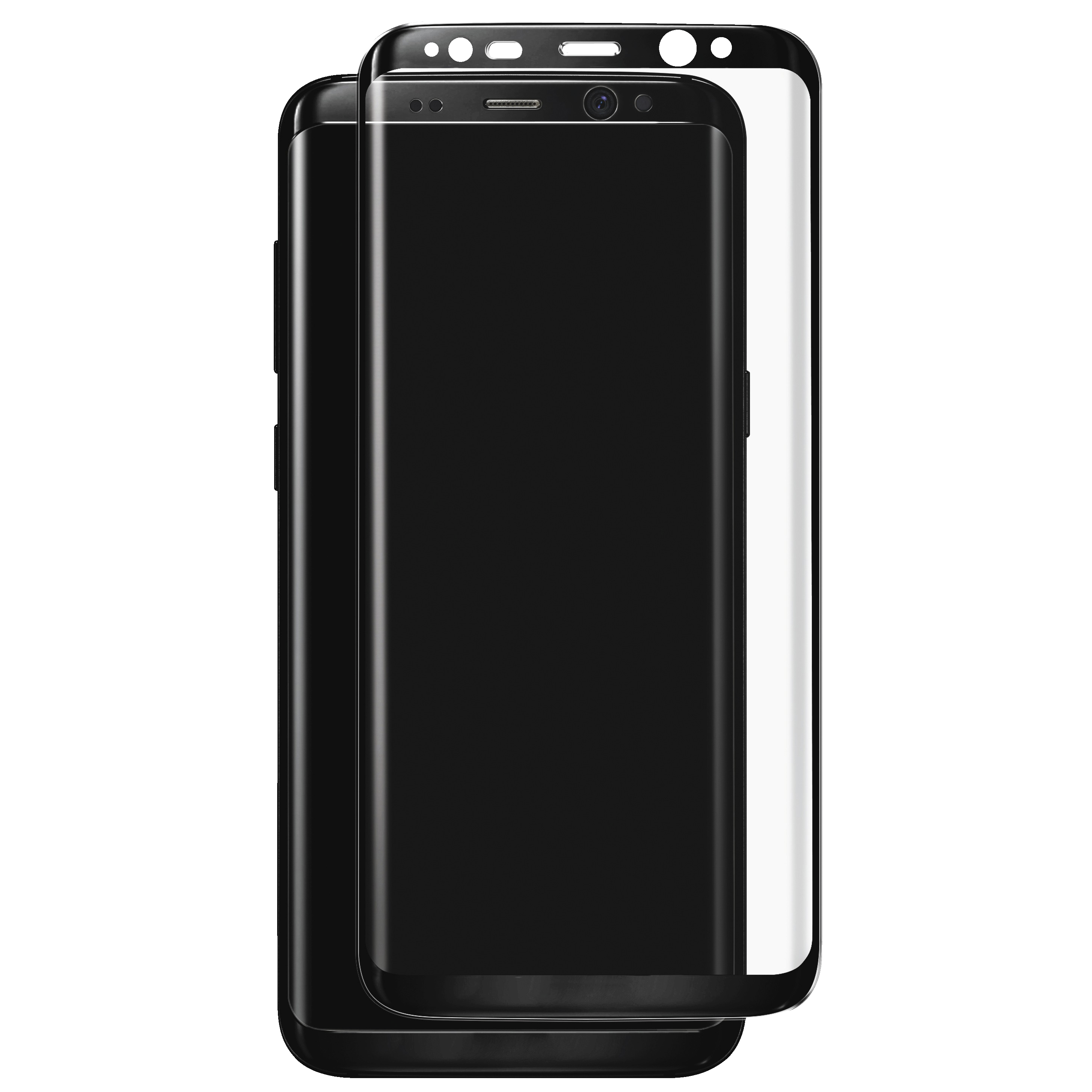 Panzer Curved Samsung Galaxy S8 skærmbeskytter - sort ...
