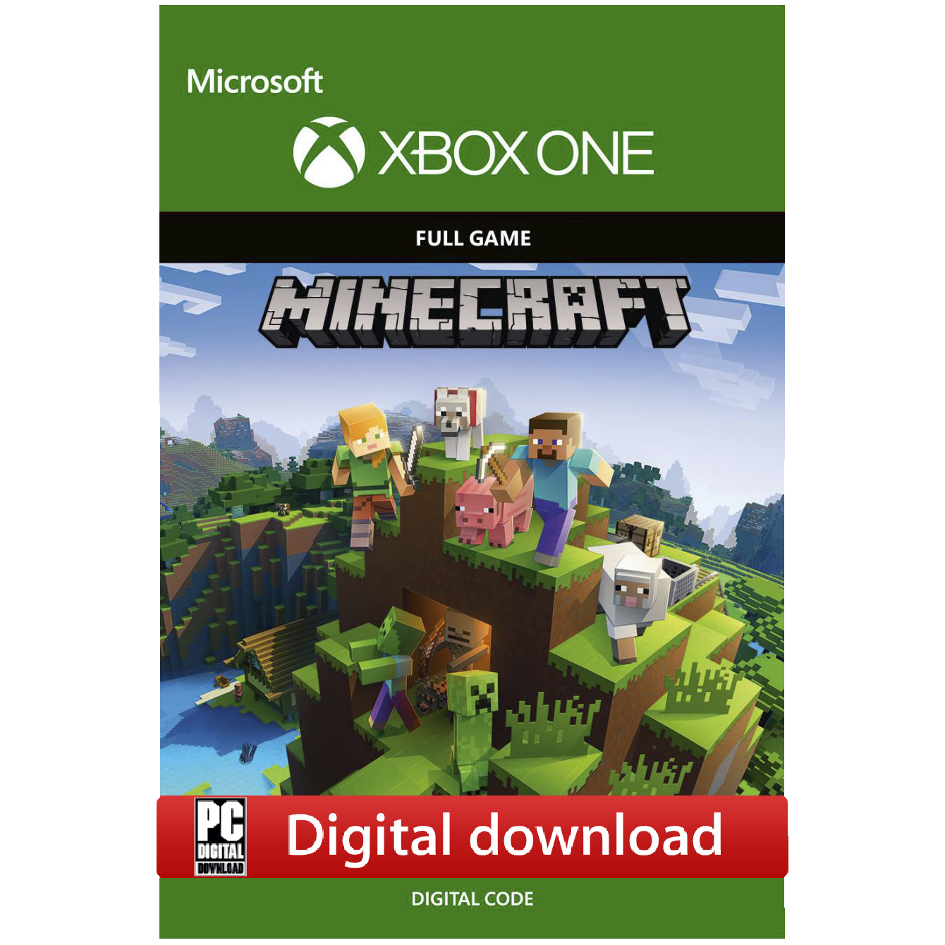 Minecraft (XOne) - PC & MAC (Download) spil - Elgiganten