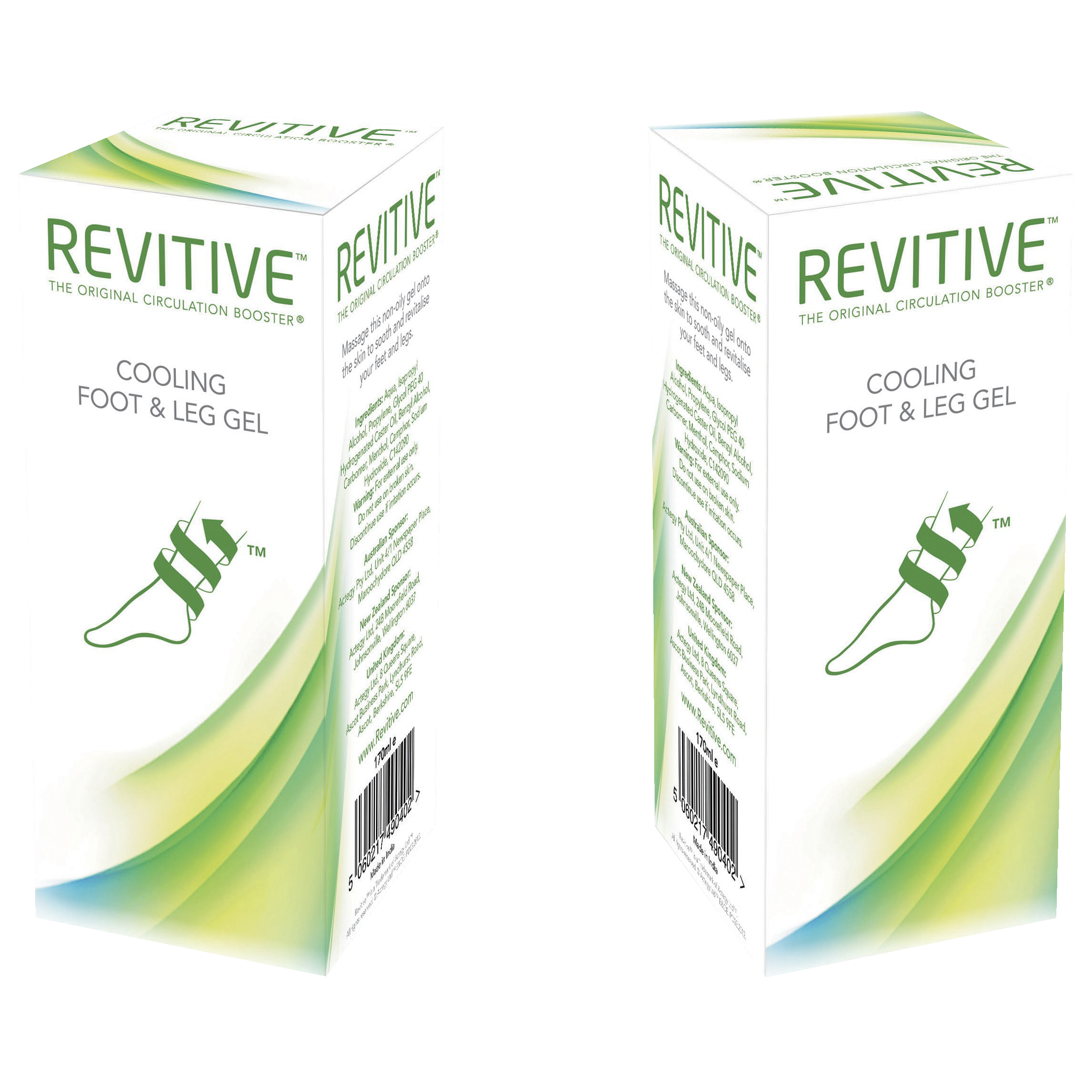 Revitive gele til fødder og ben - Helse & Pleje - Elgiganten