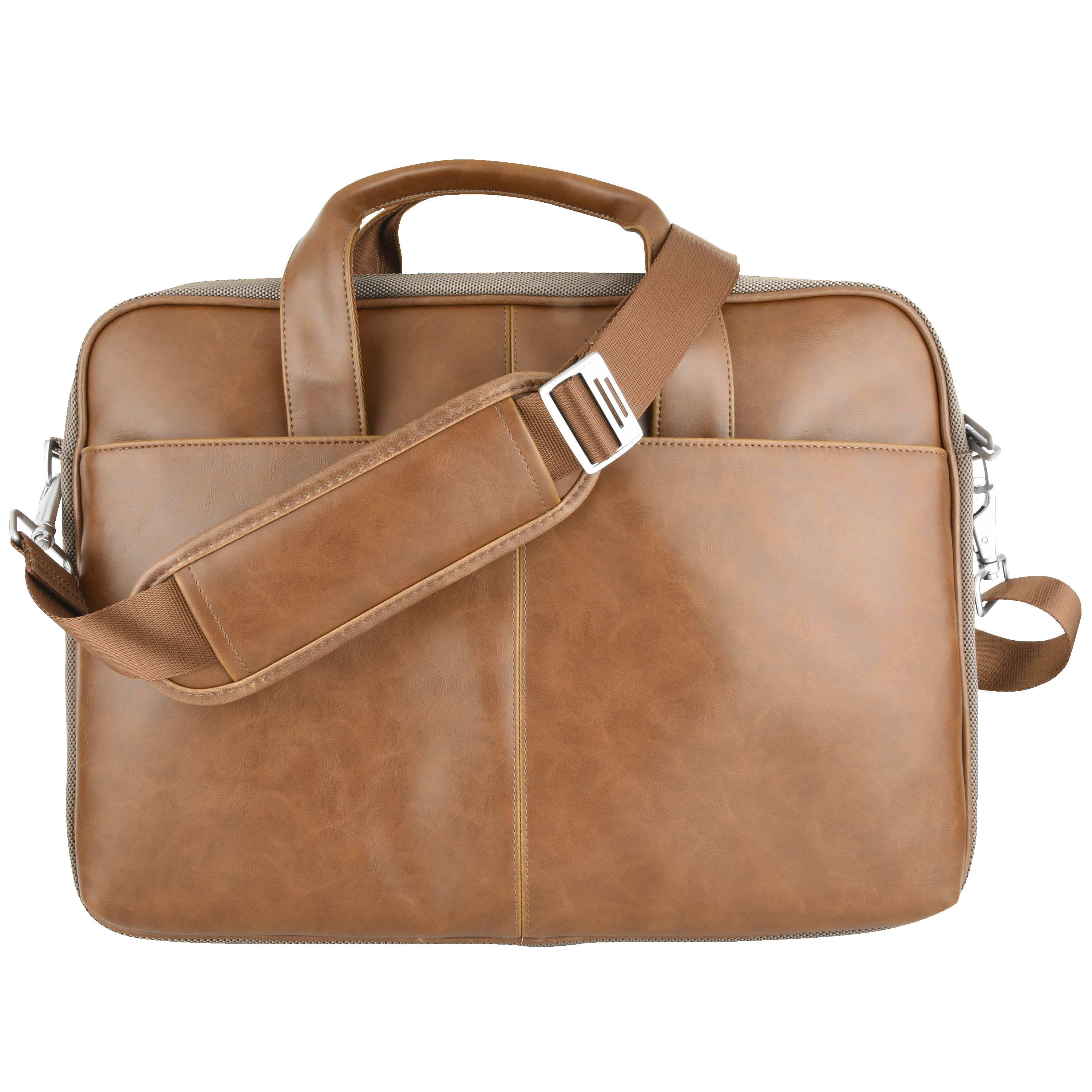 Sandstrøm 15.6" computertaske i PU læder - brun - PC tasker og ...
