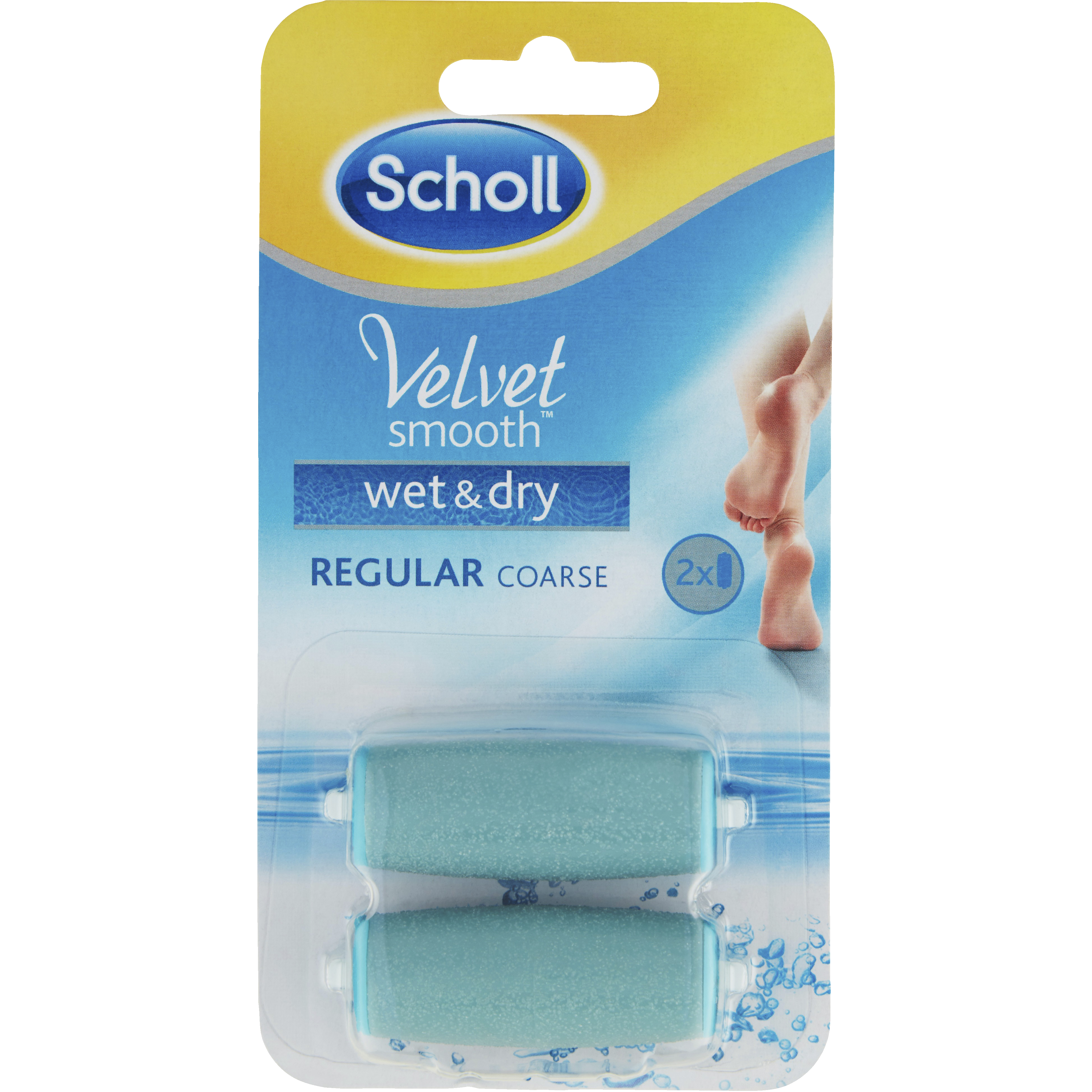 Scholl Velvet Smooth Pedi Wet&Dry rullehoveder - Manicure og ...