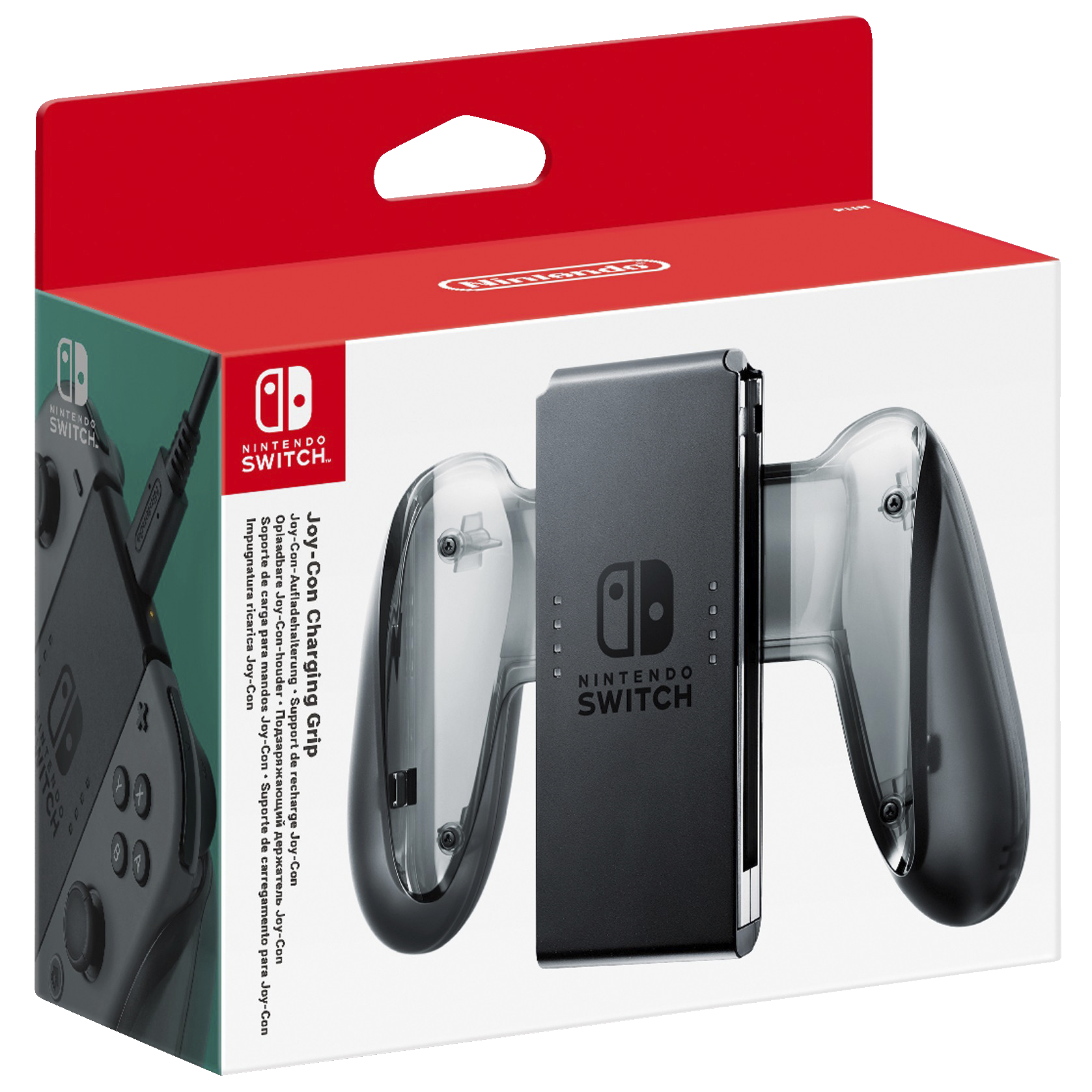 Nintendo Switch Joy-Con opladergreb - sort/grå - Nintendo tilbehør -  Elgiganten