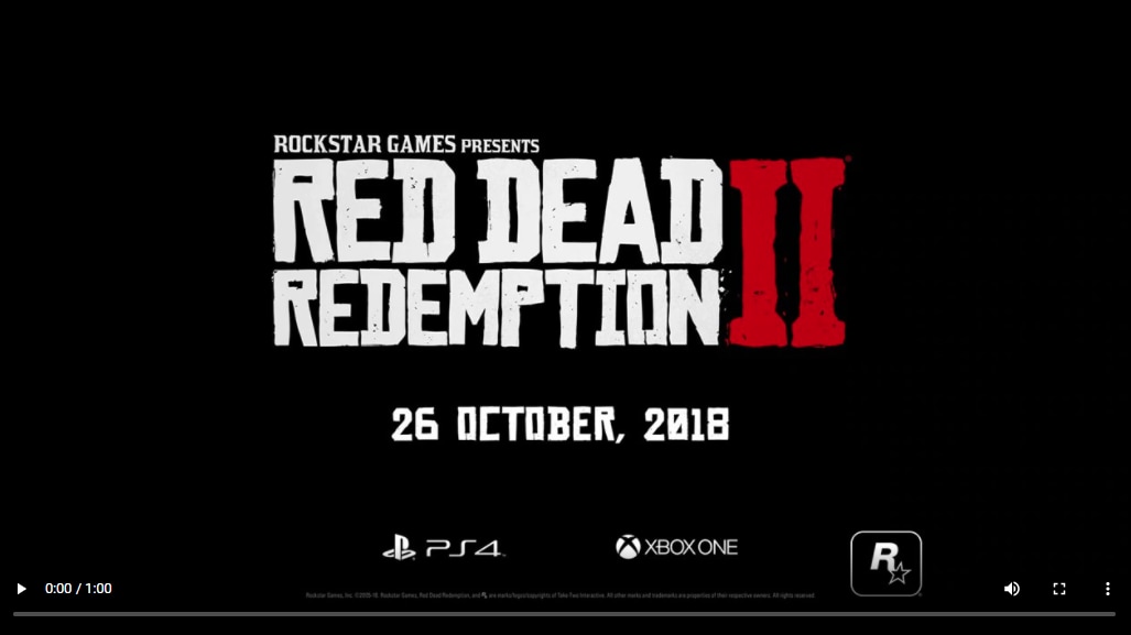 Mere end noget andet faldskærm pause Red Dead Redemption 2 | RDR2 | Elgiganten