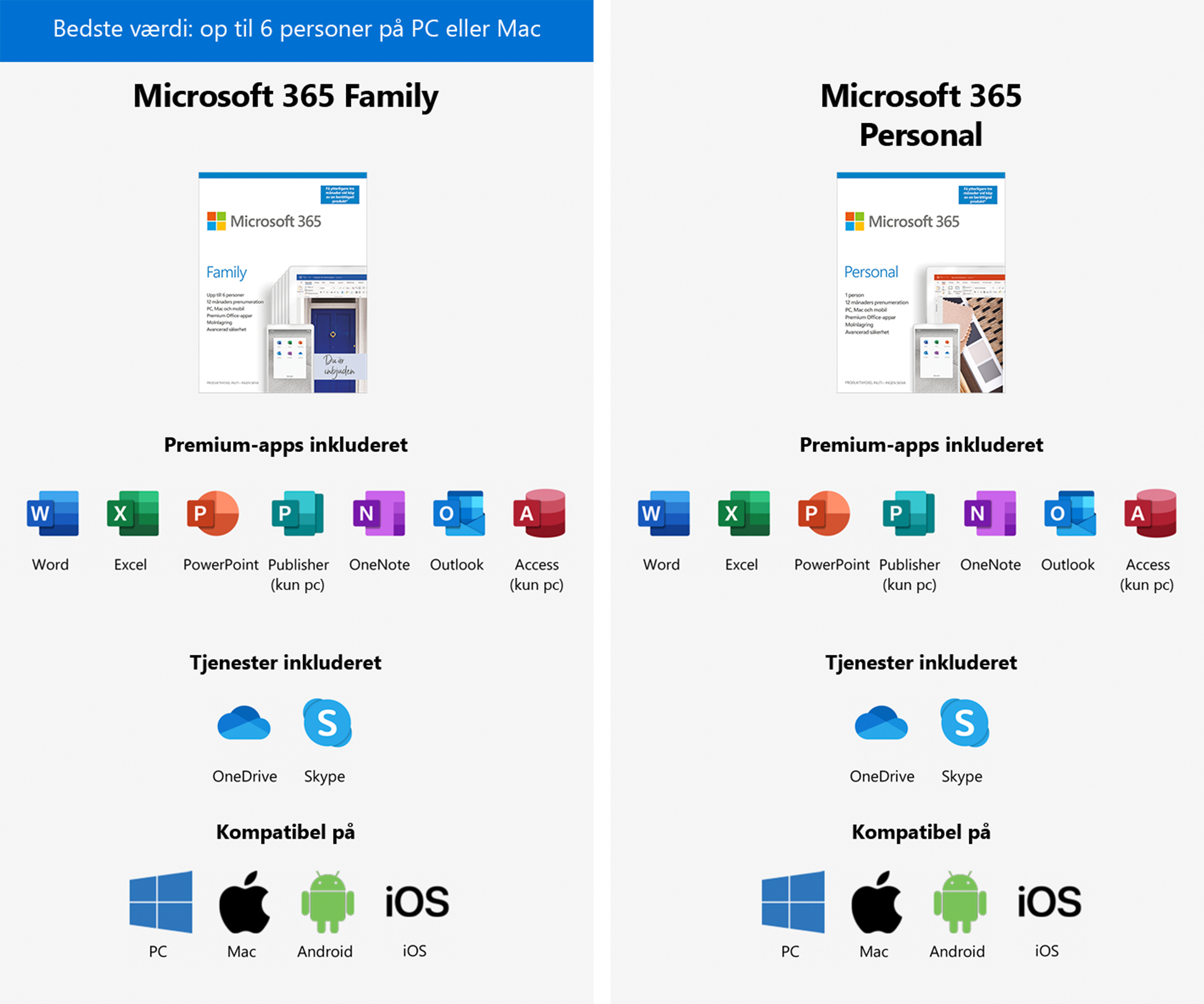 M365 – køb abonnement til Word, Excel, Powerpoint, Onedrive og Outlook |  Elgiganten