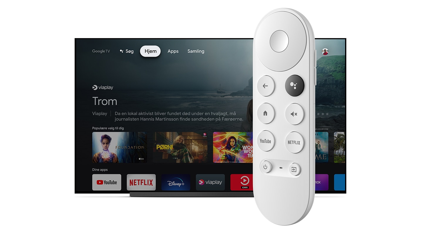 Google Chromecast med Google TV 4K | Elgiganten
