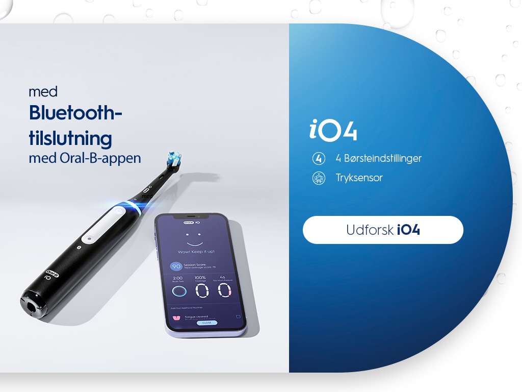 Oral B iO4 with Bluetooth