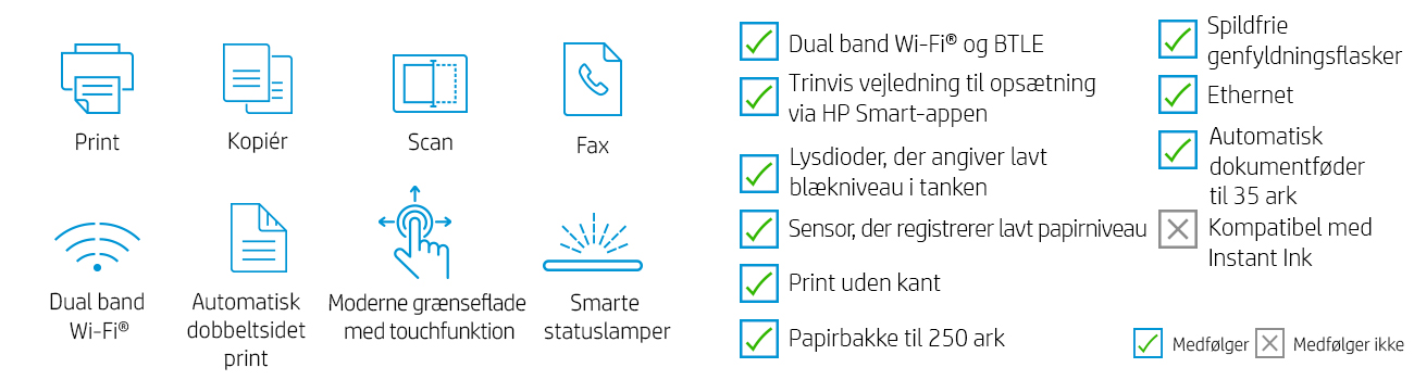 Computing - HP Smart Tank Overview Banner DK