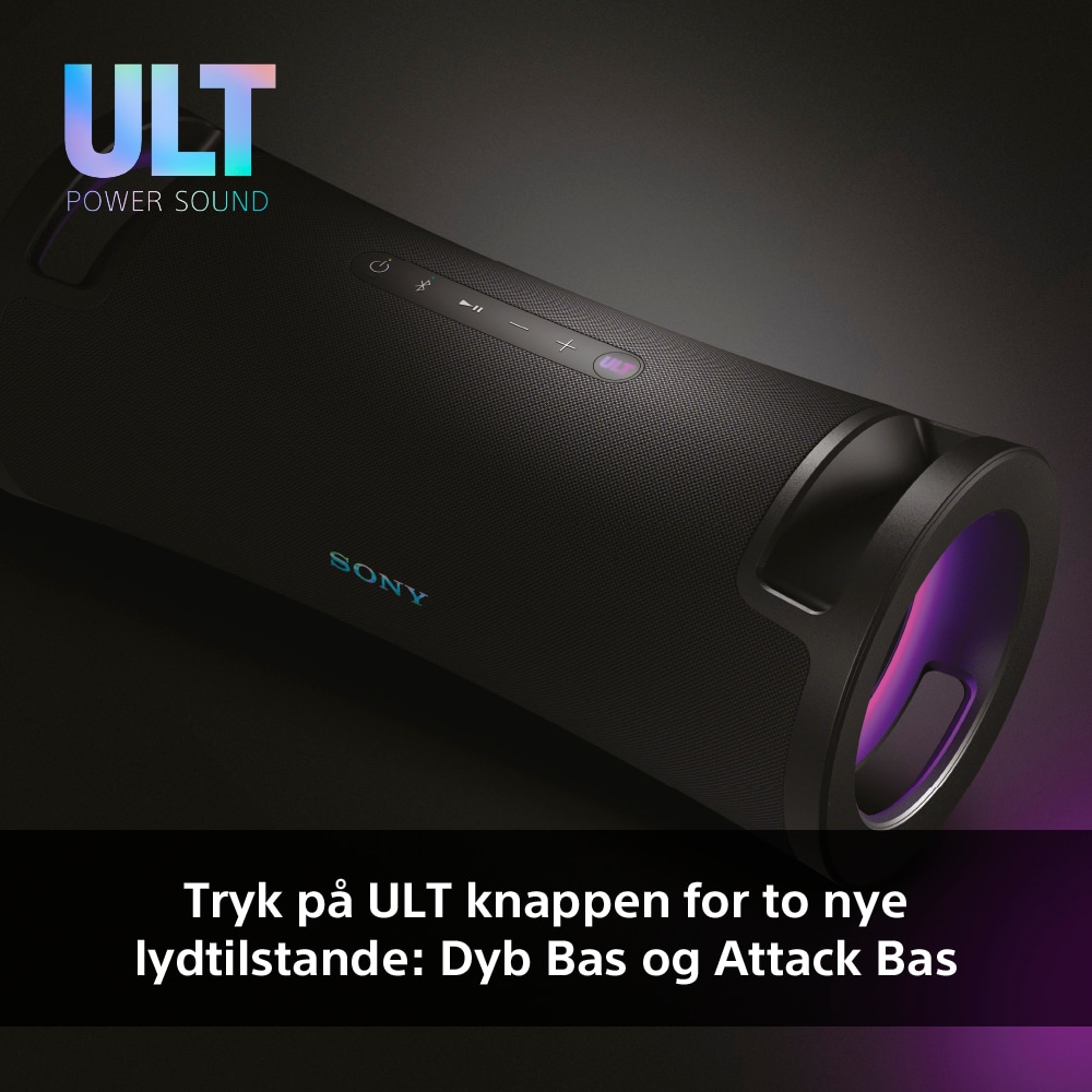 Sony ULT FIELD 7 - dyb bas og attack bas