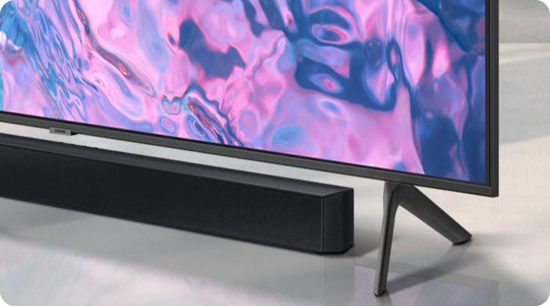 Samsung TV og Samsung B-Series Soundbar