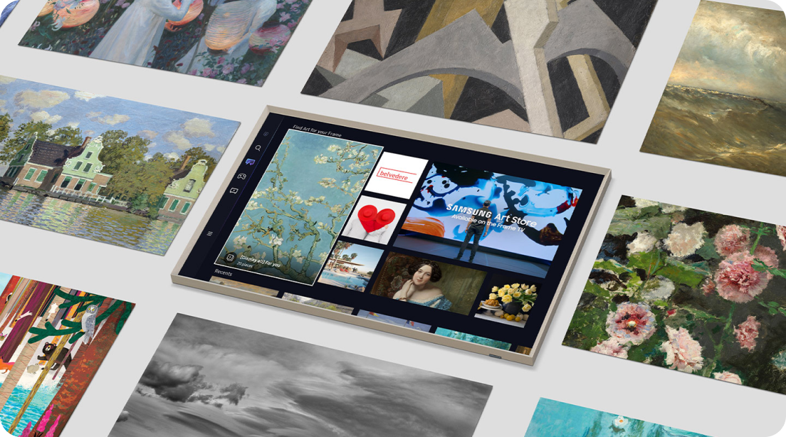 Samsung Frame Lifestyle med Art Mode-funktion