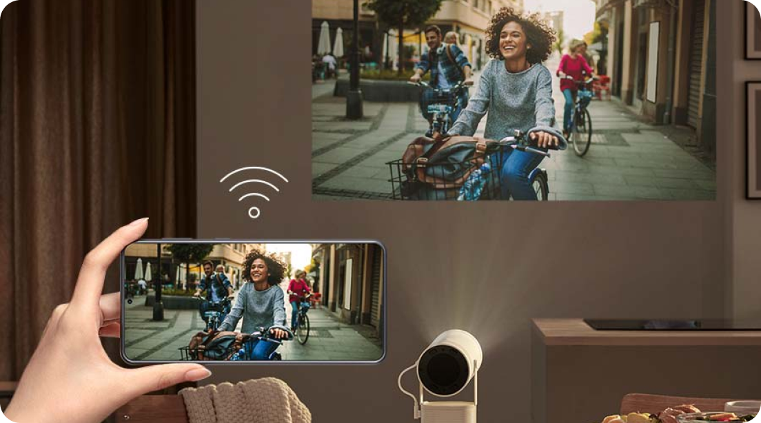 Samsung The Freestyle offers easy connectivity
