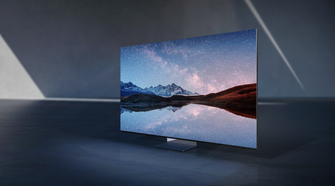 Samsung Neo QLED TV QN900D with a slim Infinity Air Design