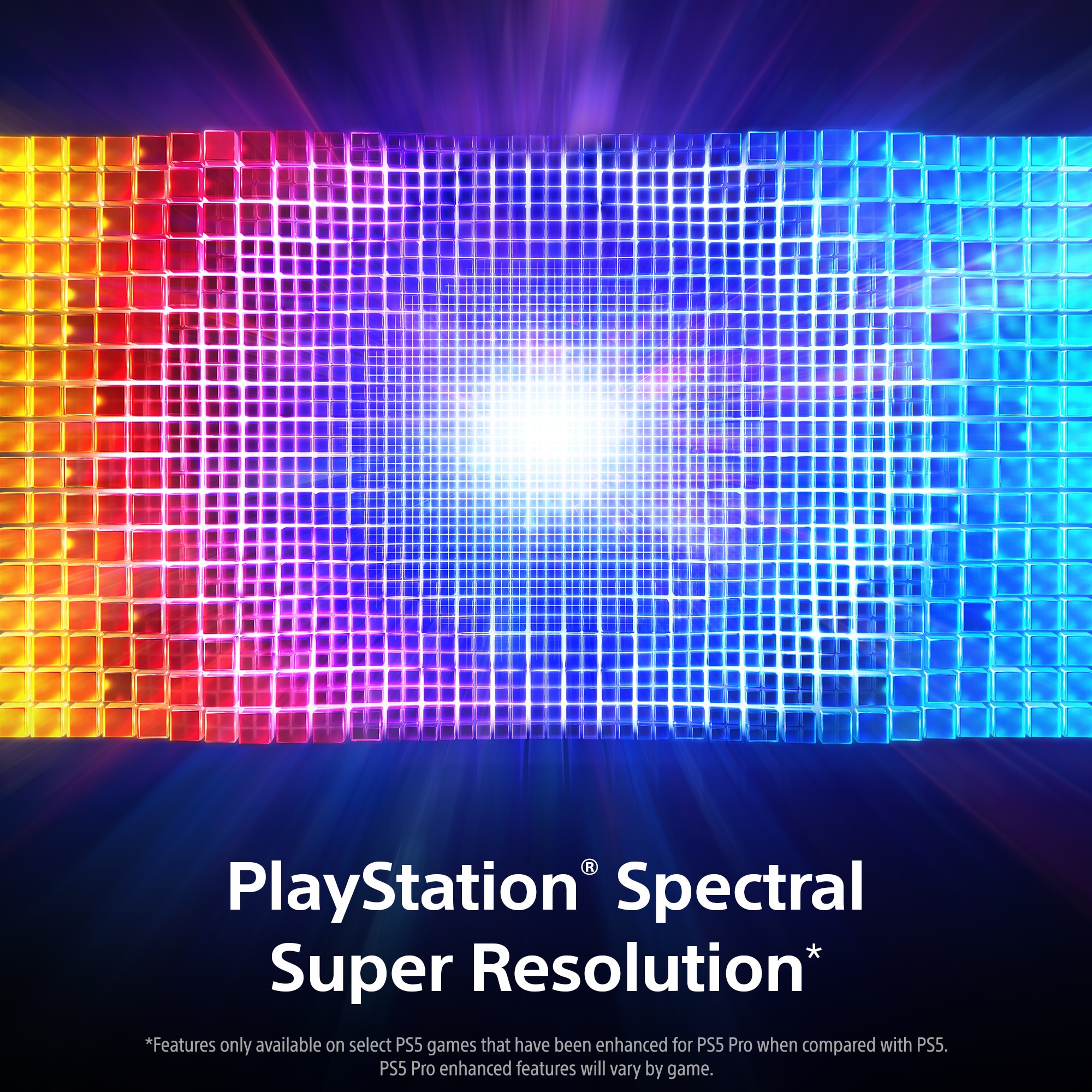 Playstation 5 Pro med PlayStation® Spectral Super Resolution (PSSR)