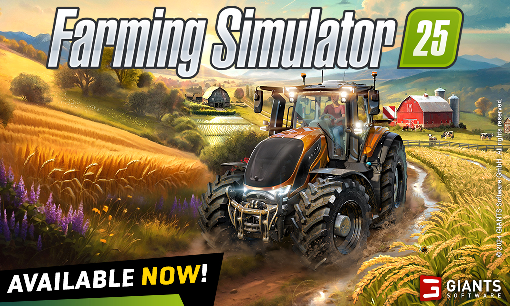 Farming Simulator 25 - tilgængelig nu!