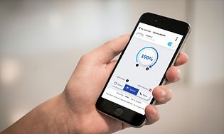 BrainLit app vises på en smartphoneskærm
